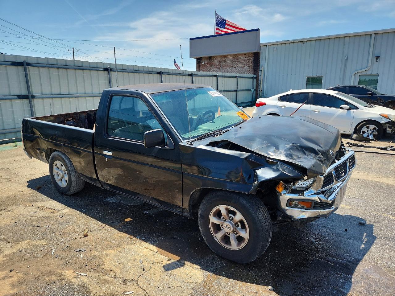 1997 Nissan Truck Base Black vin: 1N6SD11S8VC339658