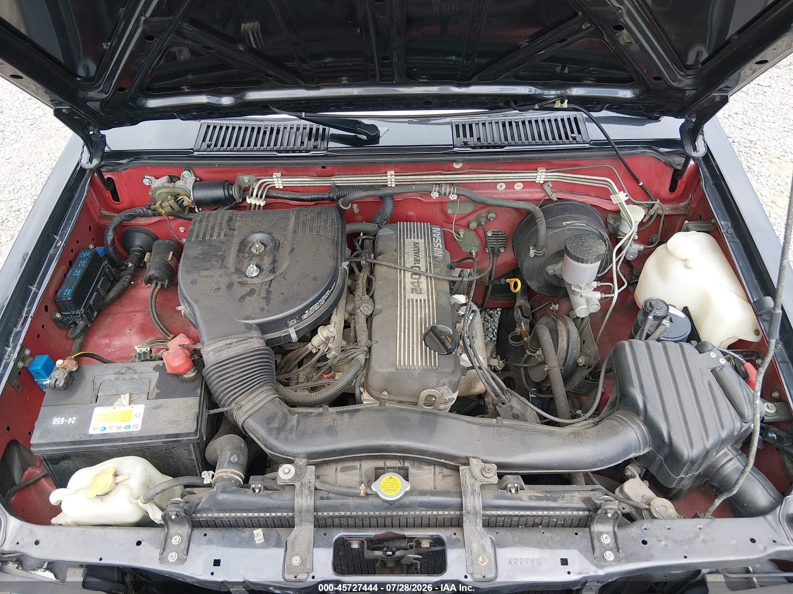 1990 Nissan D21 Short Bed Gray vin: 1N6SD11S9LC422769