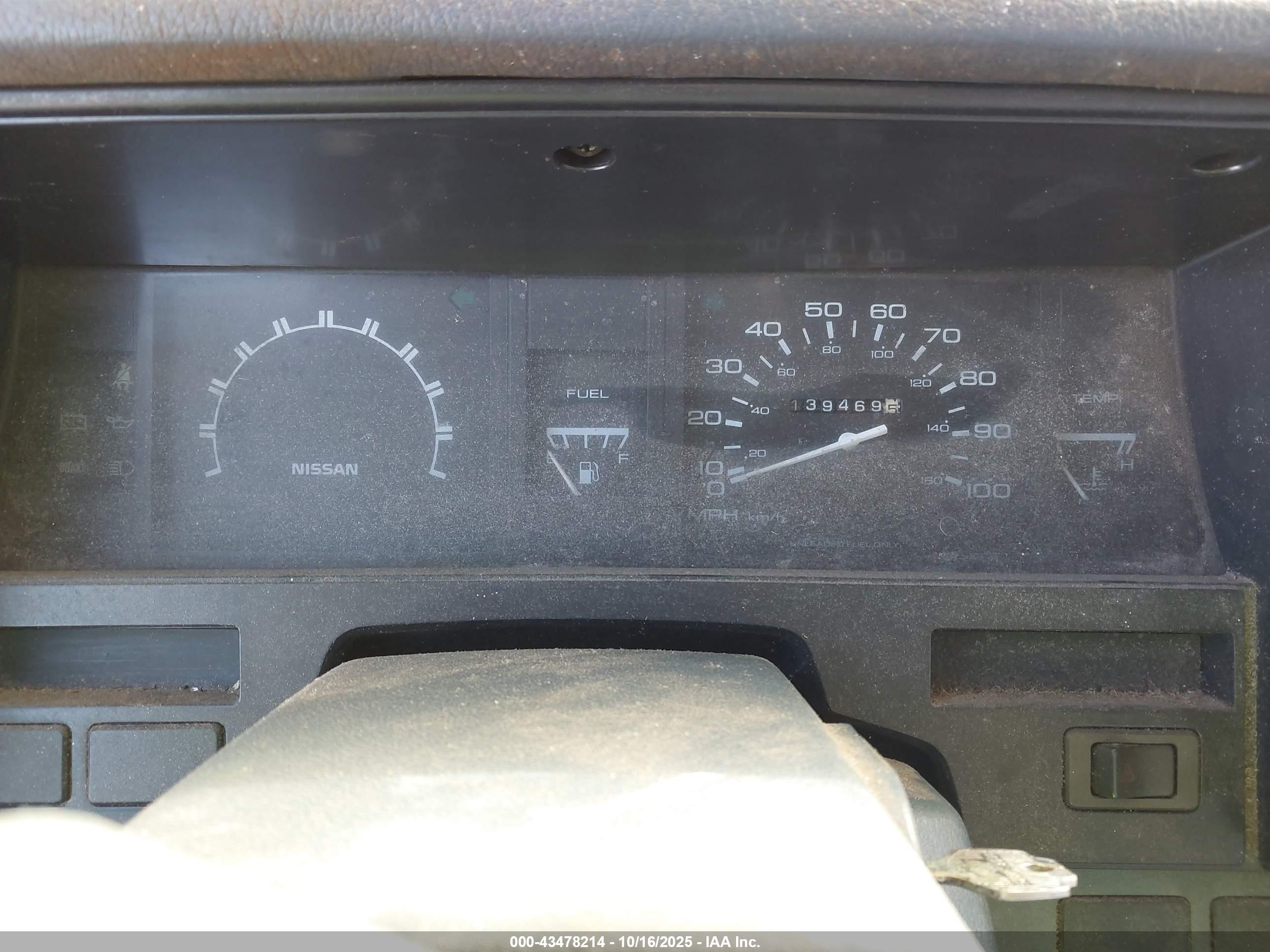 1991 Nissan Truck Short Wheelbase Blue vin: 1N6SD11S9MC424670