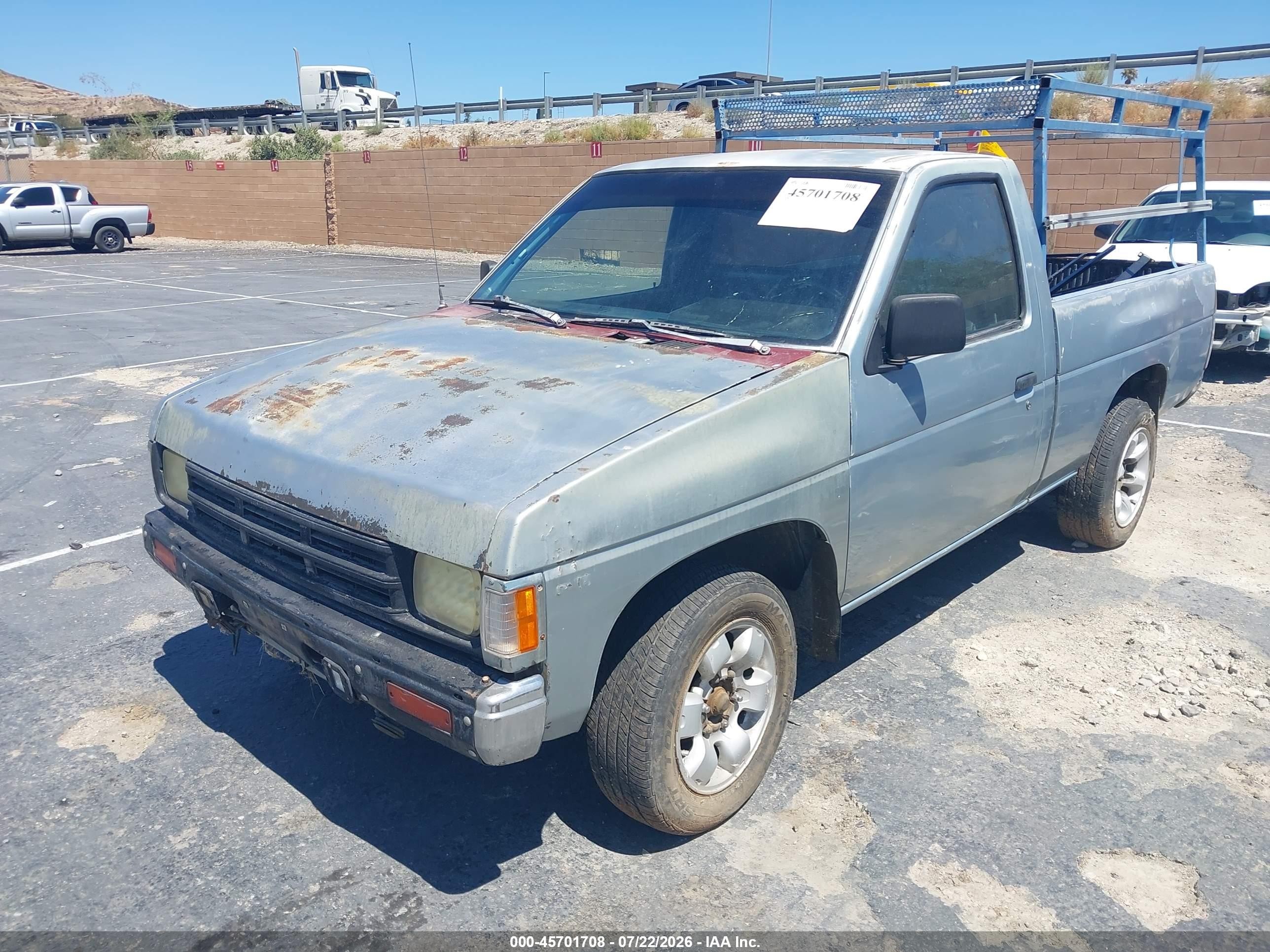 1992 Nissan Truck Short Wheelbase Blue vin: 1N6SD11S9NC348840