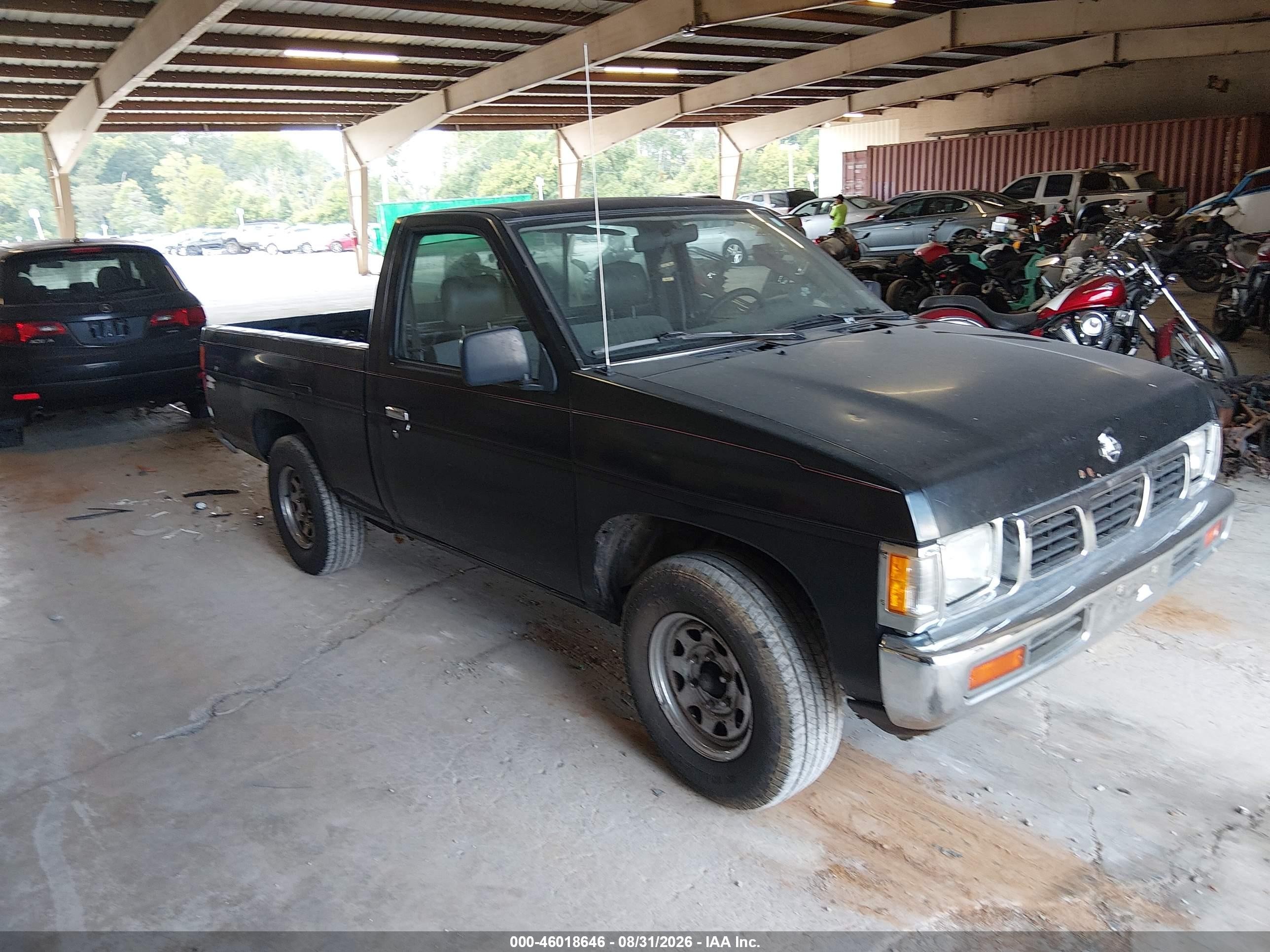 1997 Nissan 4x2 Truck Xe Black vin: 1N6SD11S9VC430373