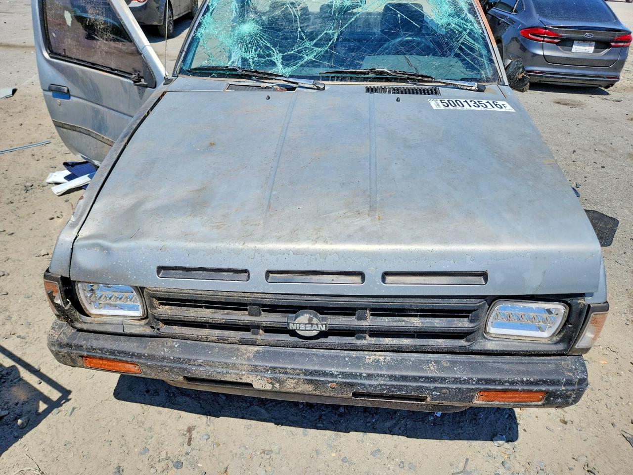 1990 Nissan D21 Short Bed Silver vin: 1N6SD11SXLC378572