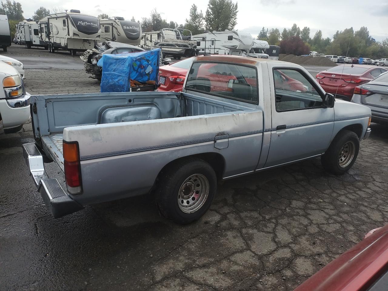 1991 Nissan Truck Short Wheelbase Silver vin: 1N6SD11SXMC311083