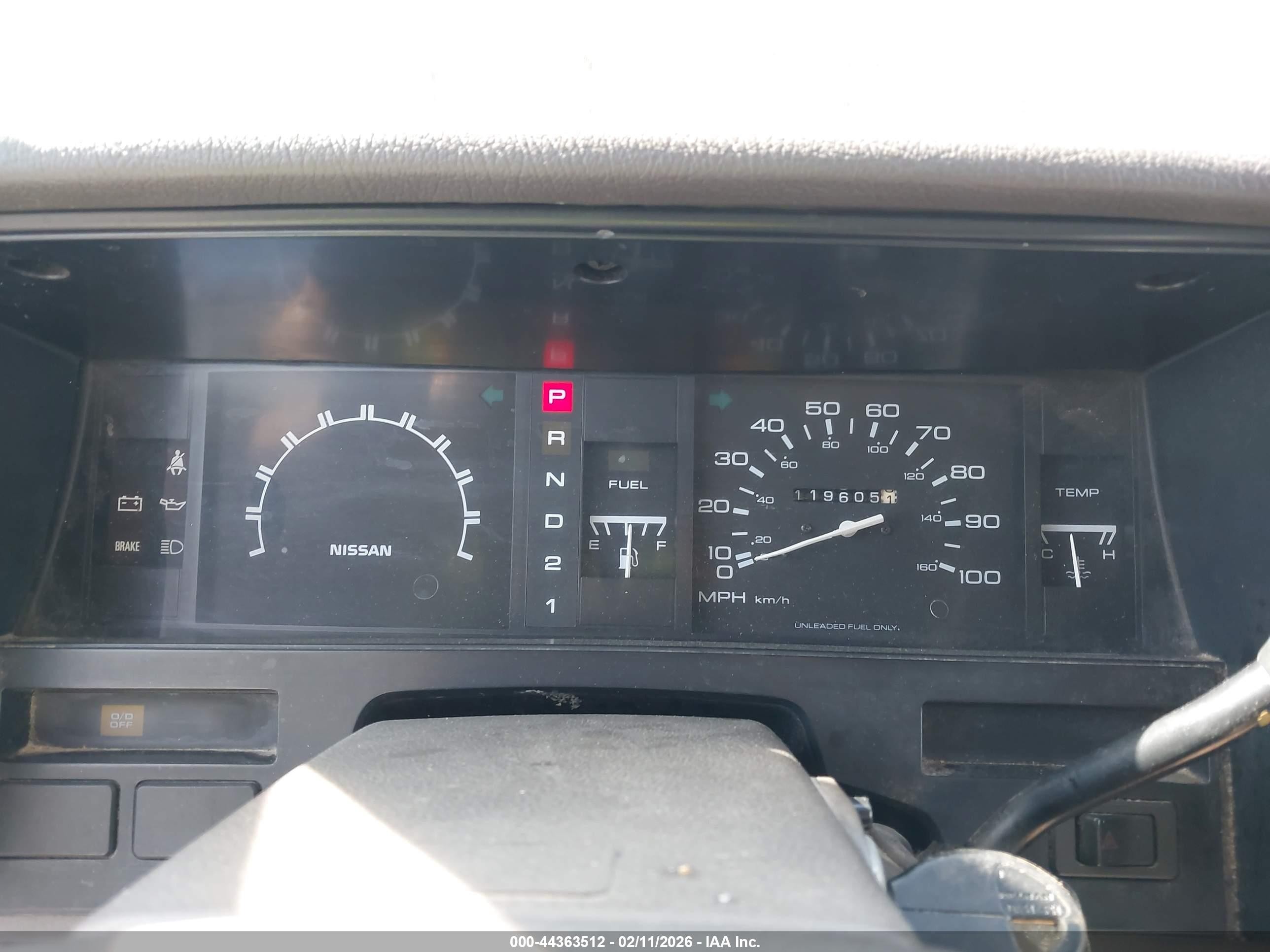 1991 Nissan Truck Short Wheelbase Красный vin: 1N6SD11SXMC325405