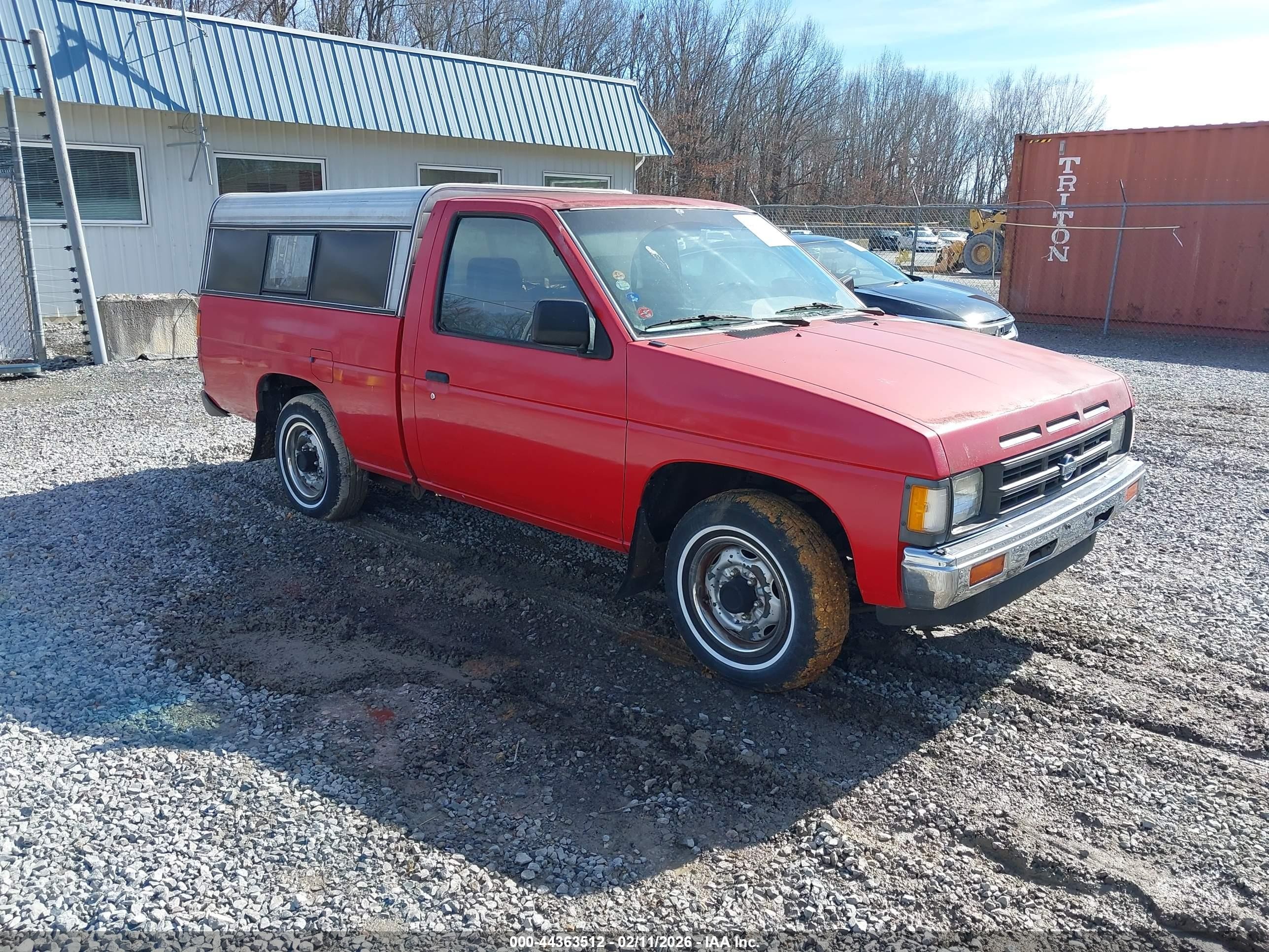 1991 Nissan Truck Short Wheelbase Red vin: 1N6SD11SXMC325405