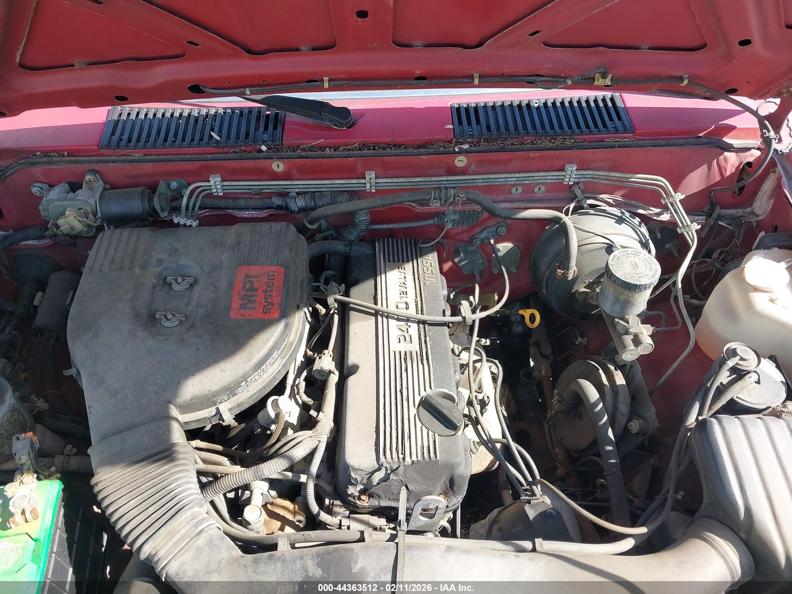 1991 Nissan Truck Short Wheelbase Красный vin: 1N6SD11SXMC325405