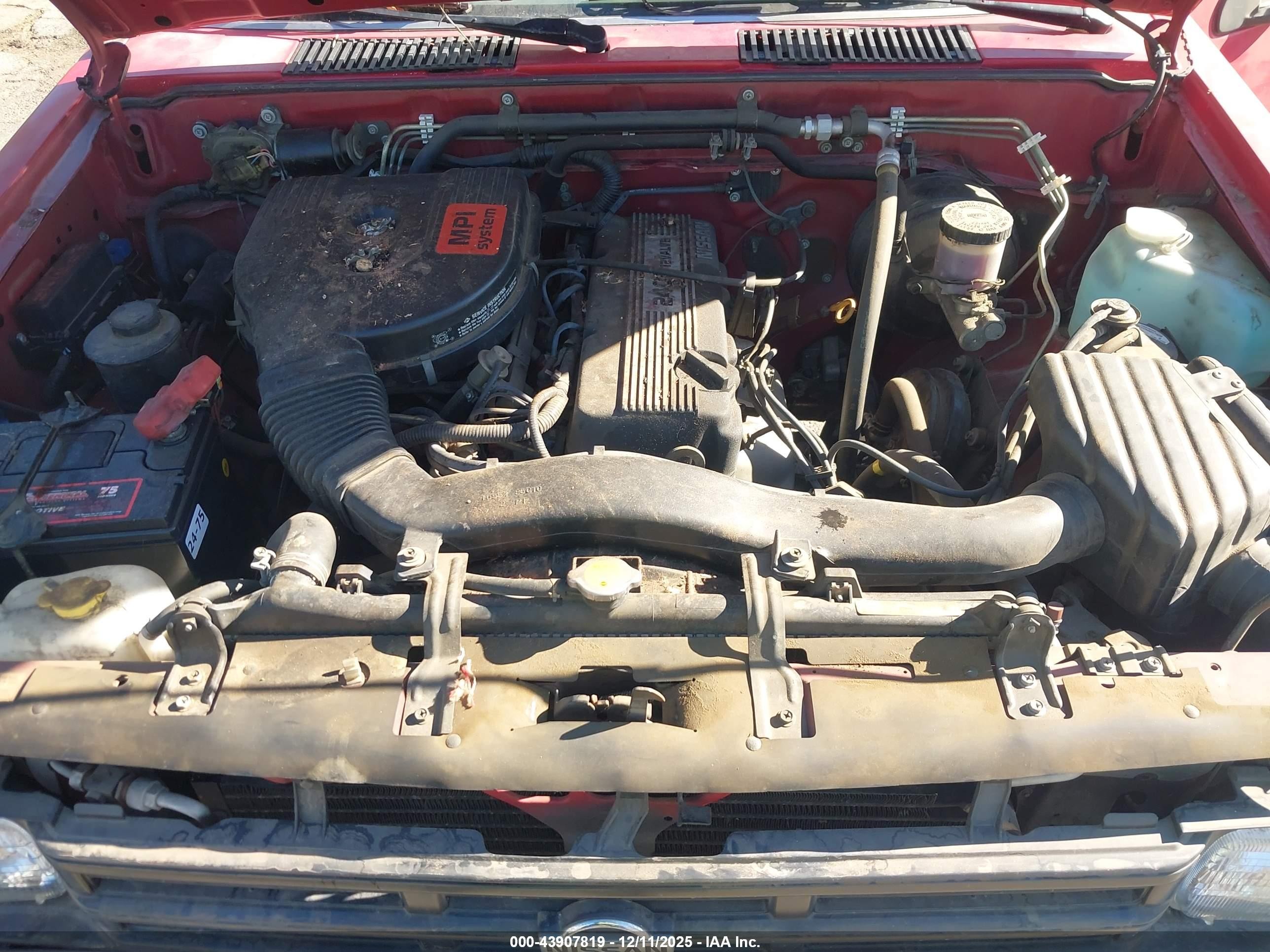 1991 Nissan Truck Short Wheelbase Красный vin: 1N6SD11SXMC365418