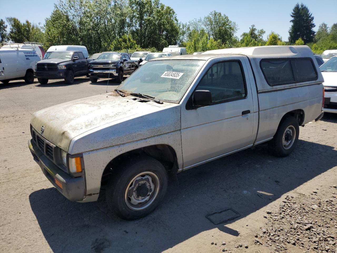 1994 Nissan Truck Base Silver vin: 1N6SD11SXRC311012