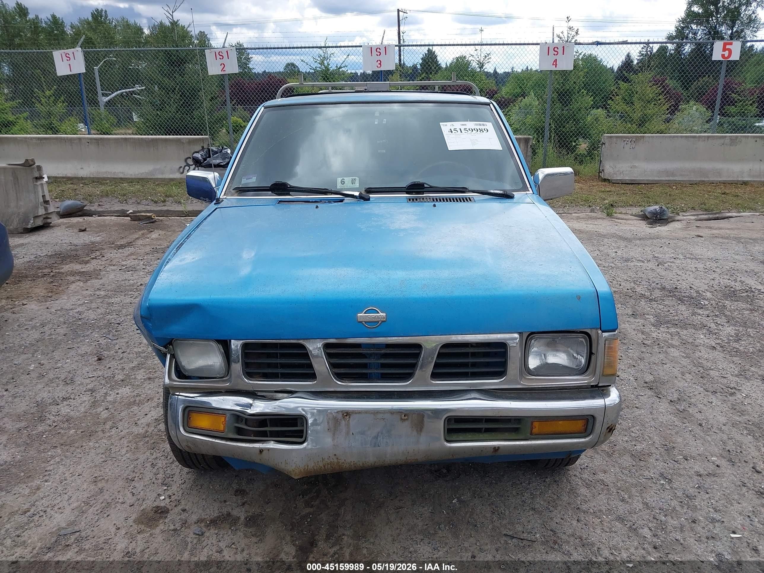 1995 Nissan Truck E/xe Blue vin: 1N6SD11SXSC385617