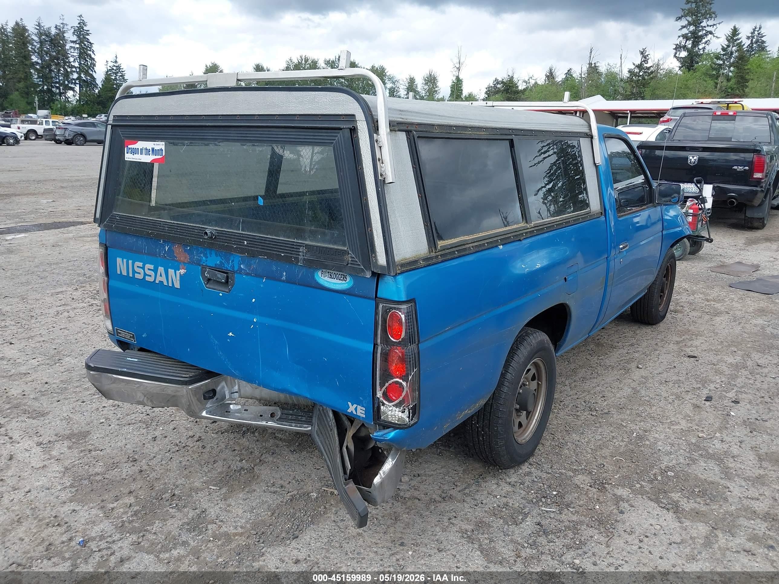 1995 Nissan Truck E/xe Blue vin: 1N6SD11SXSC385617