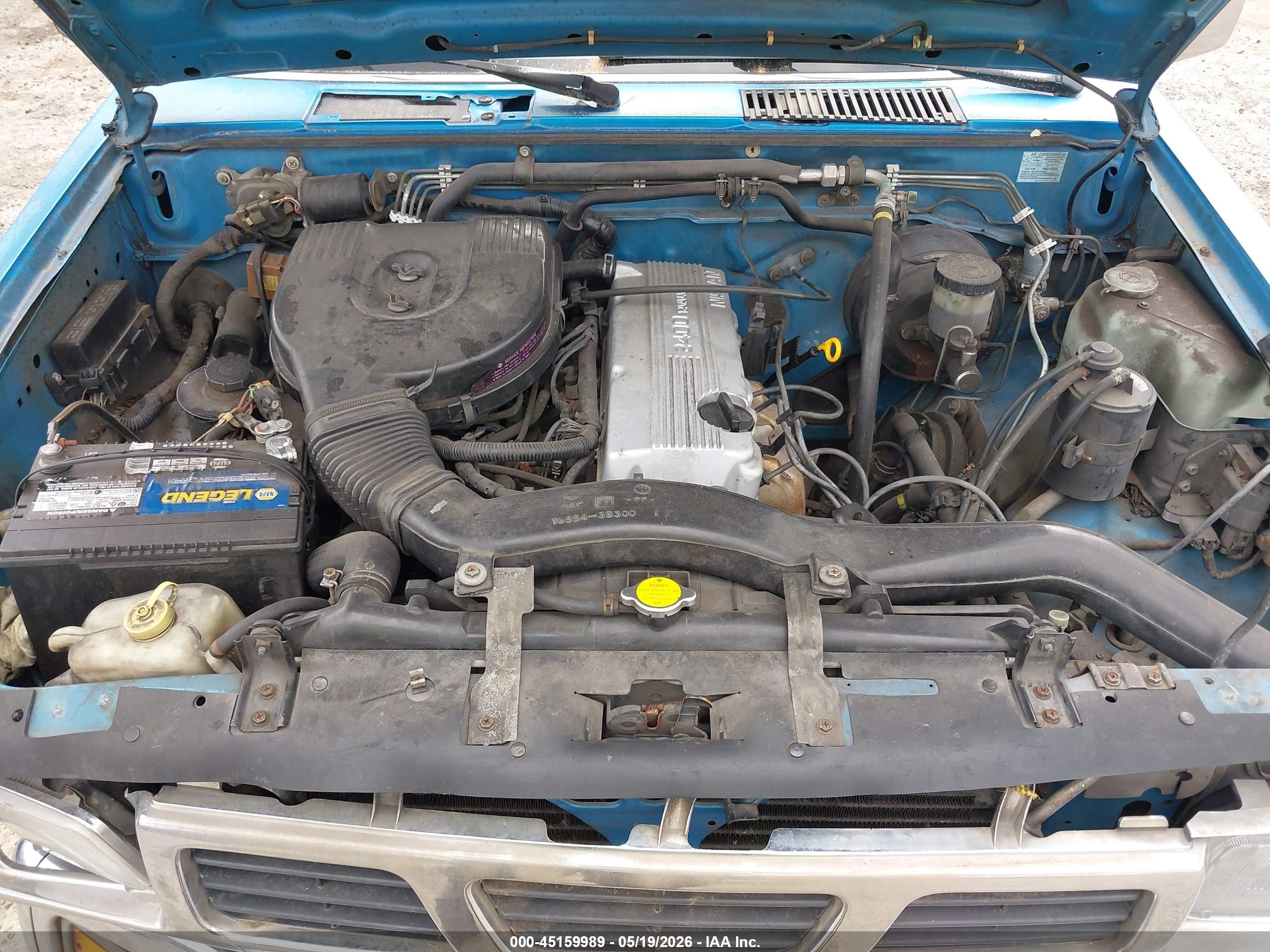 1995 Nissan Truck E/xe Blue vin: 1N6SD11SXSC385617