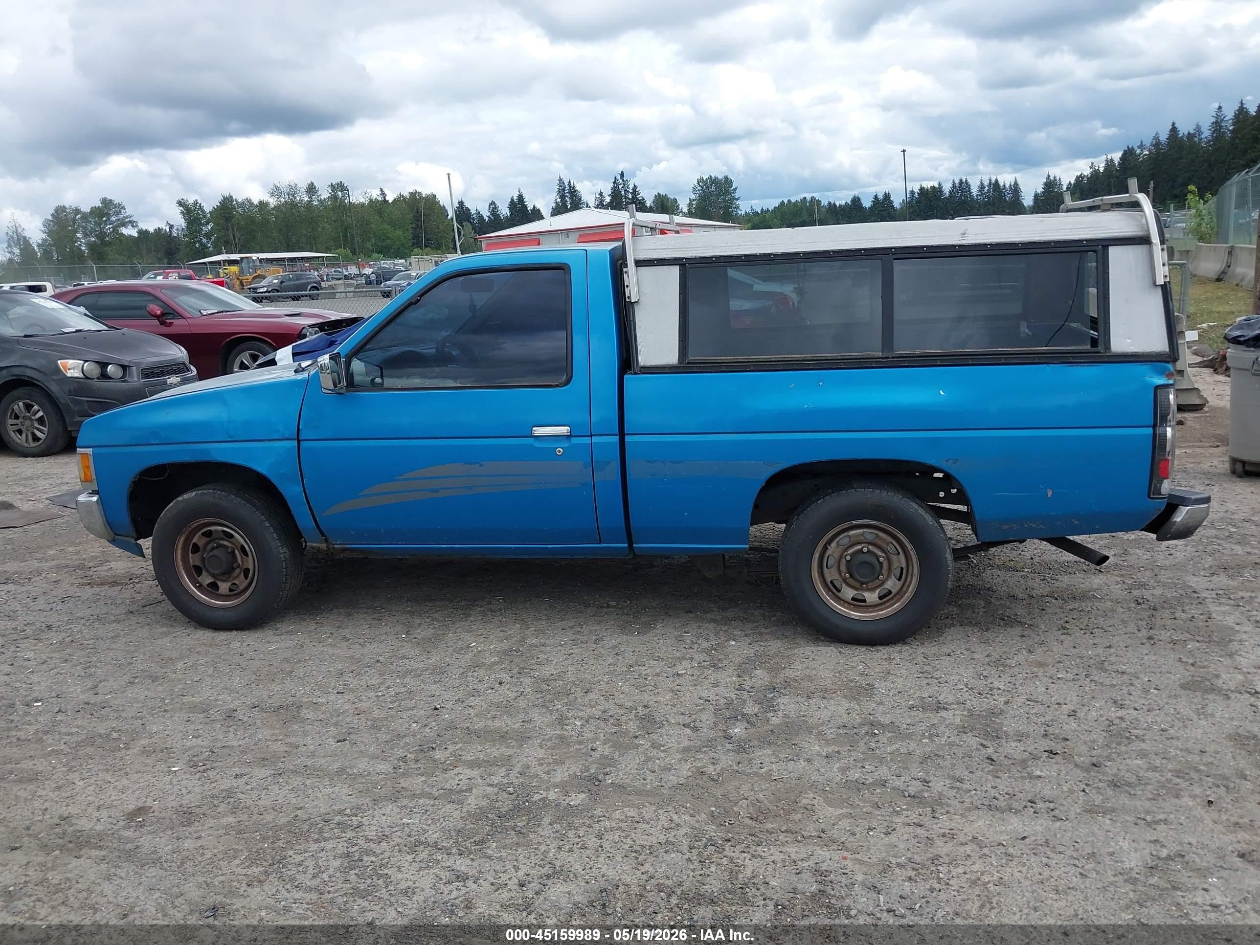 1995 Nissan Truck E/xe Blue vin: 1N6SD11SXSC385617