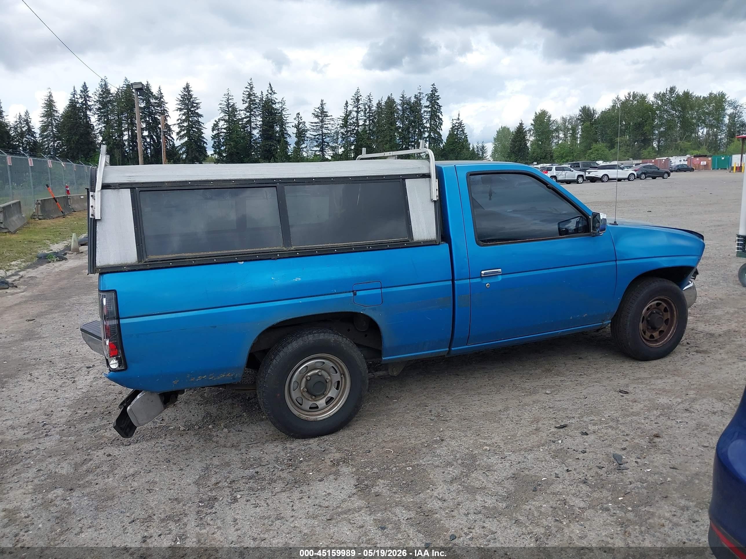 1995 Nissan Truck E/xe Blue vin: 1N6SD11SXSC385617