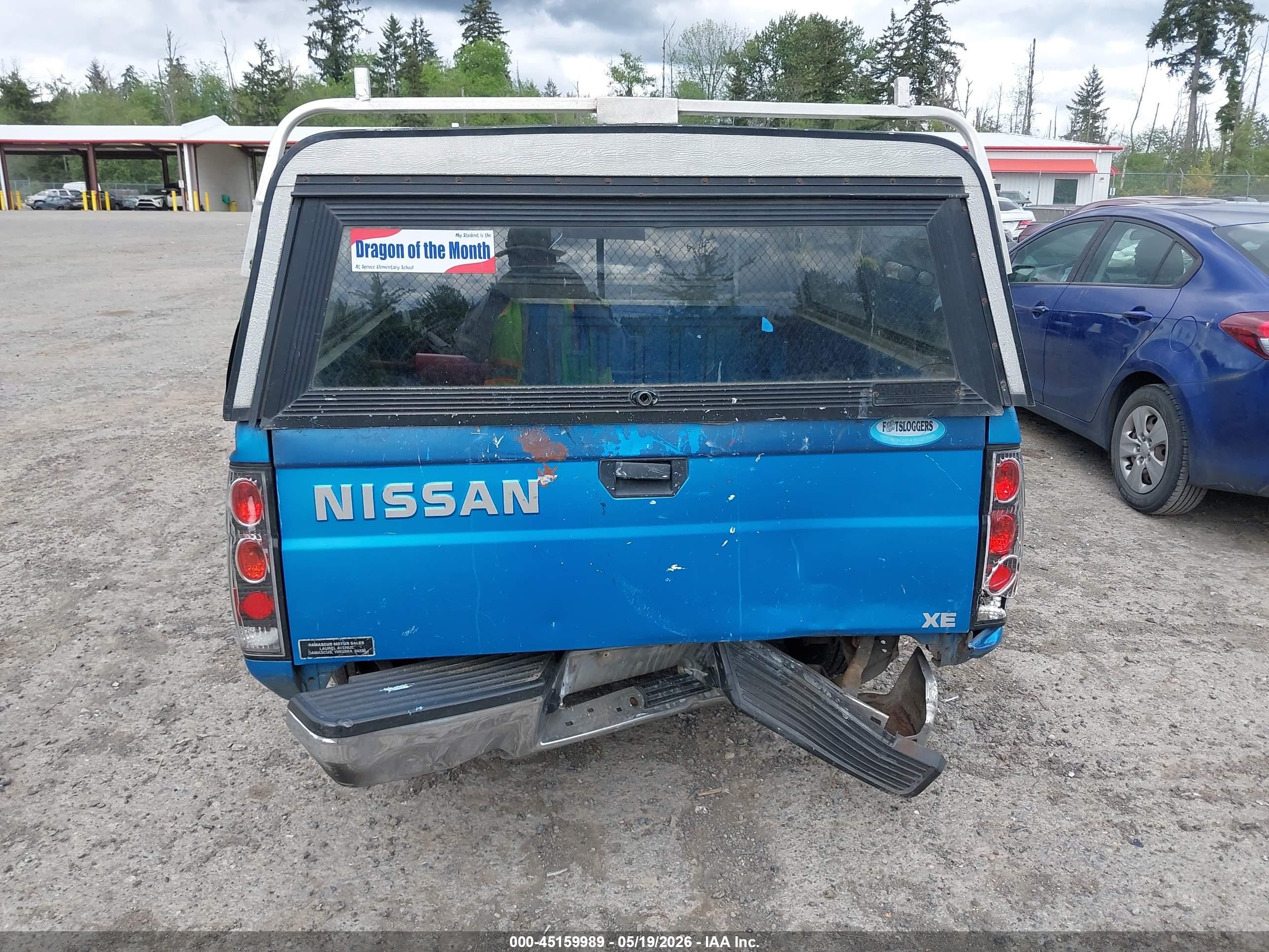 1995 Nissan Truck E/xe Blue vin: 1N6SD11SXSC385617