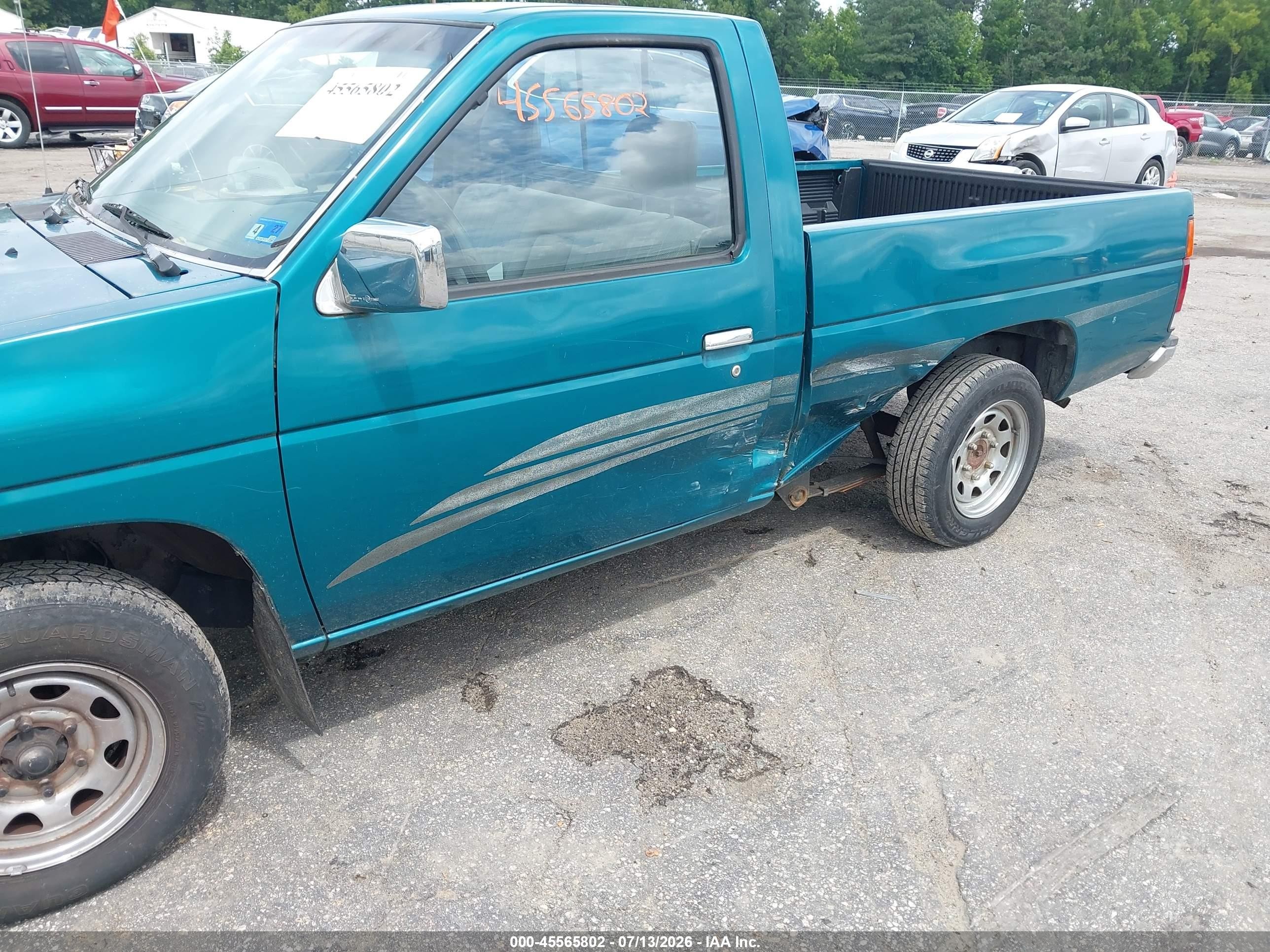 1995 Nissan Truck E/xe Green vin: 1N6SD11SXSC402495