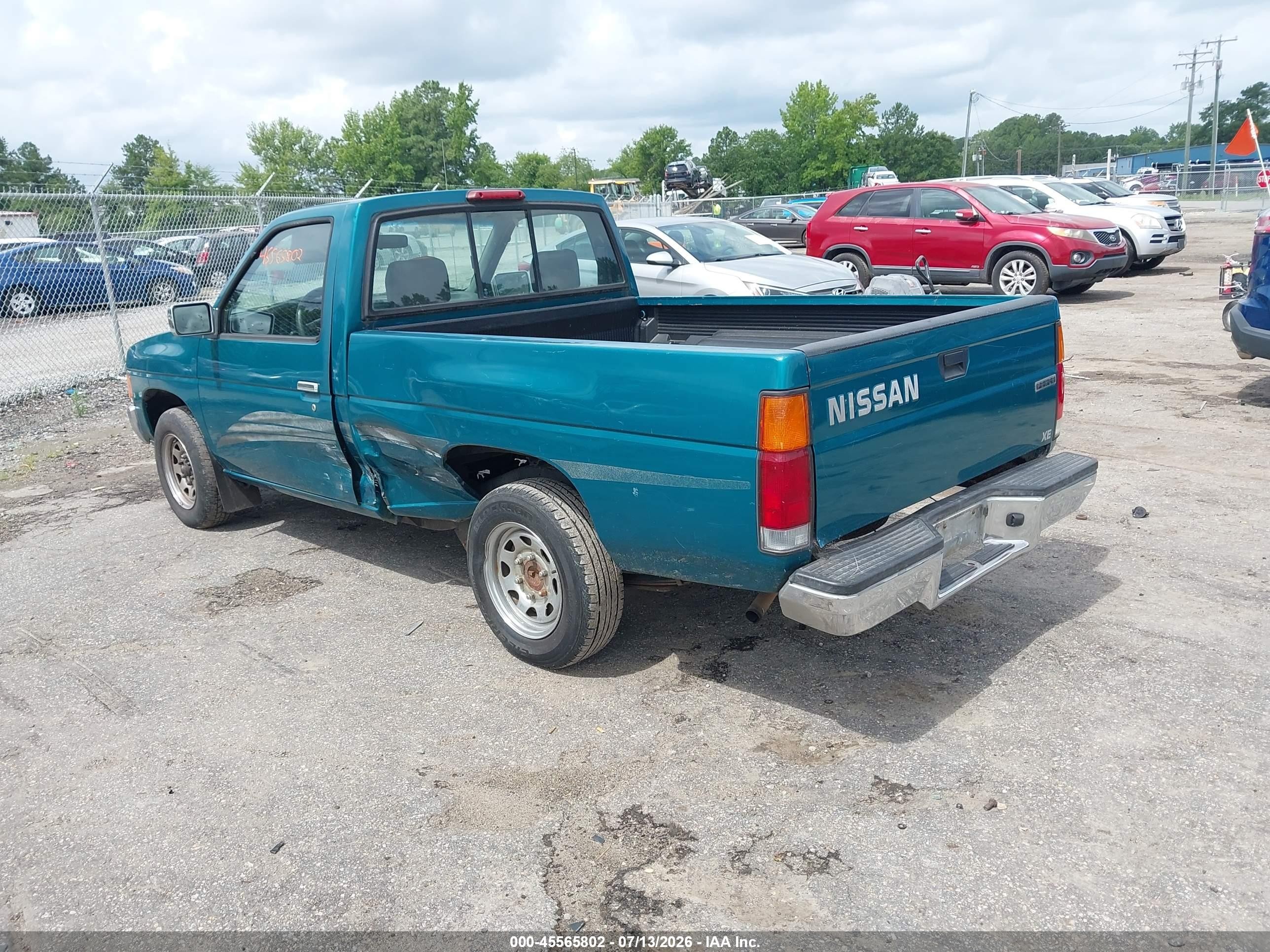 1995 Nissan Truck E/xe Green vin: 1N6SD11SXSC402495