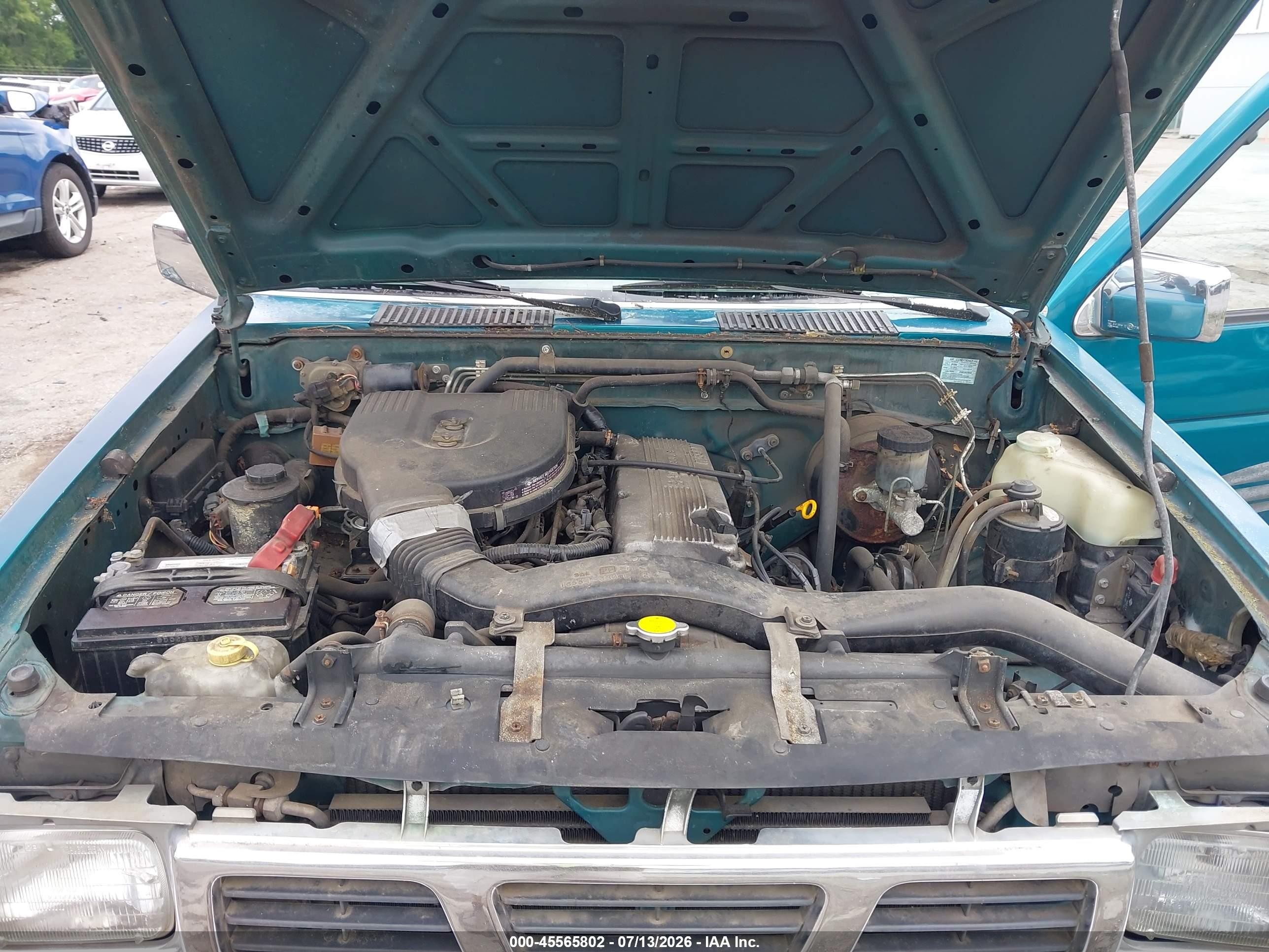 1995 Nissan Truck E/xe Green vin: 1N6SD11SXSC402495