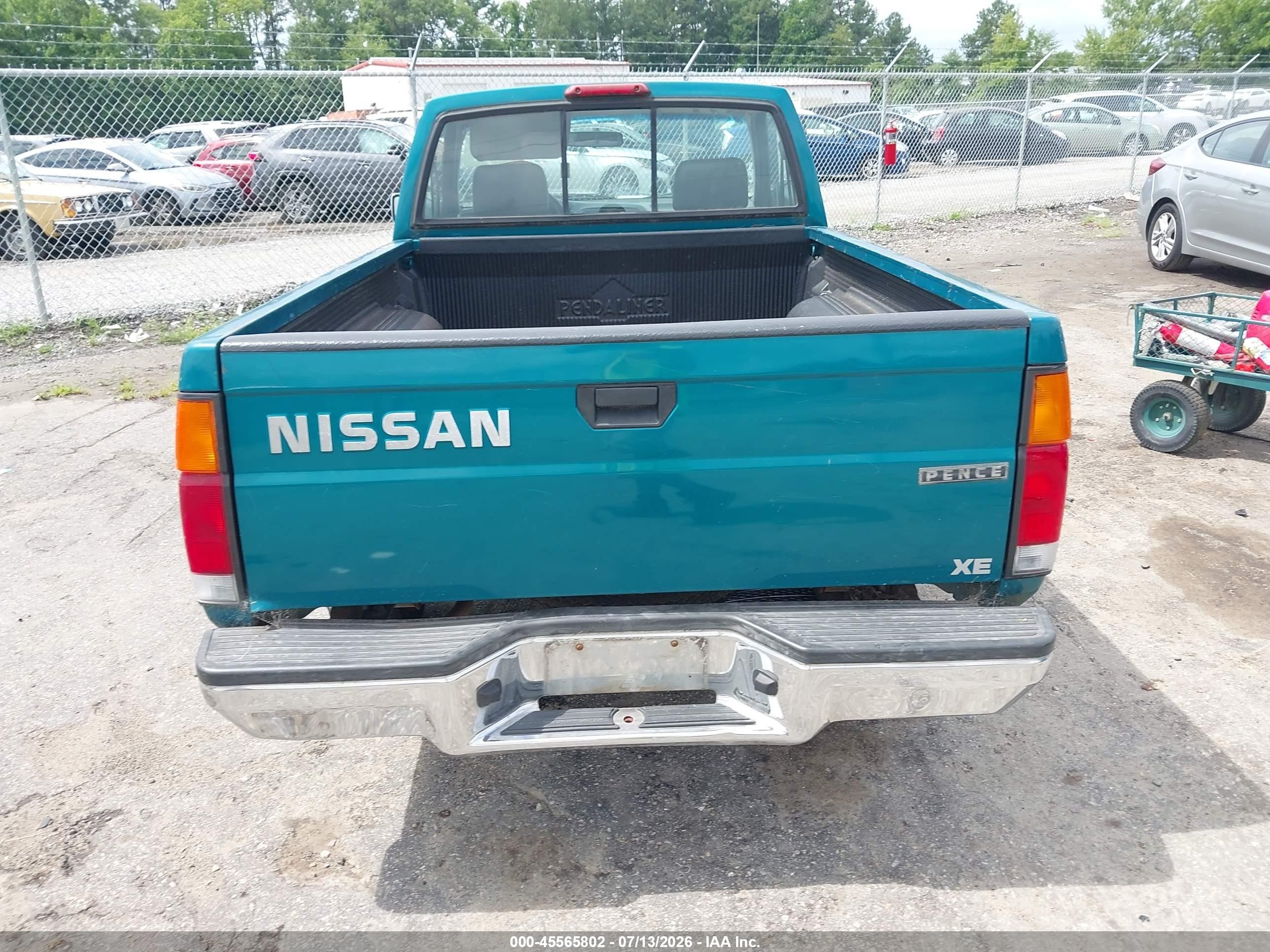 1995 Nissan Truck E/xe Green vin: 1N6SD11SXSC402495