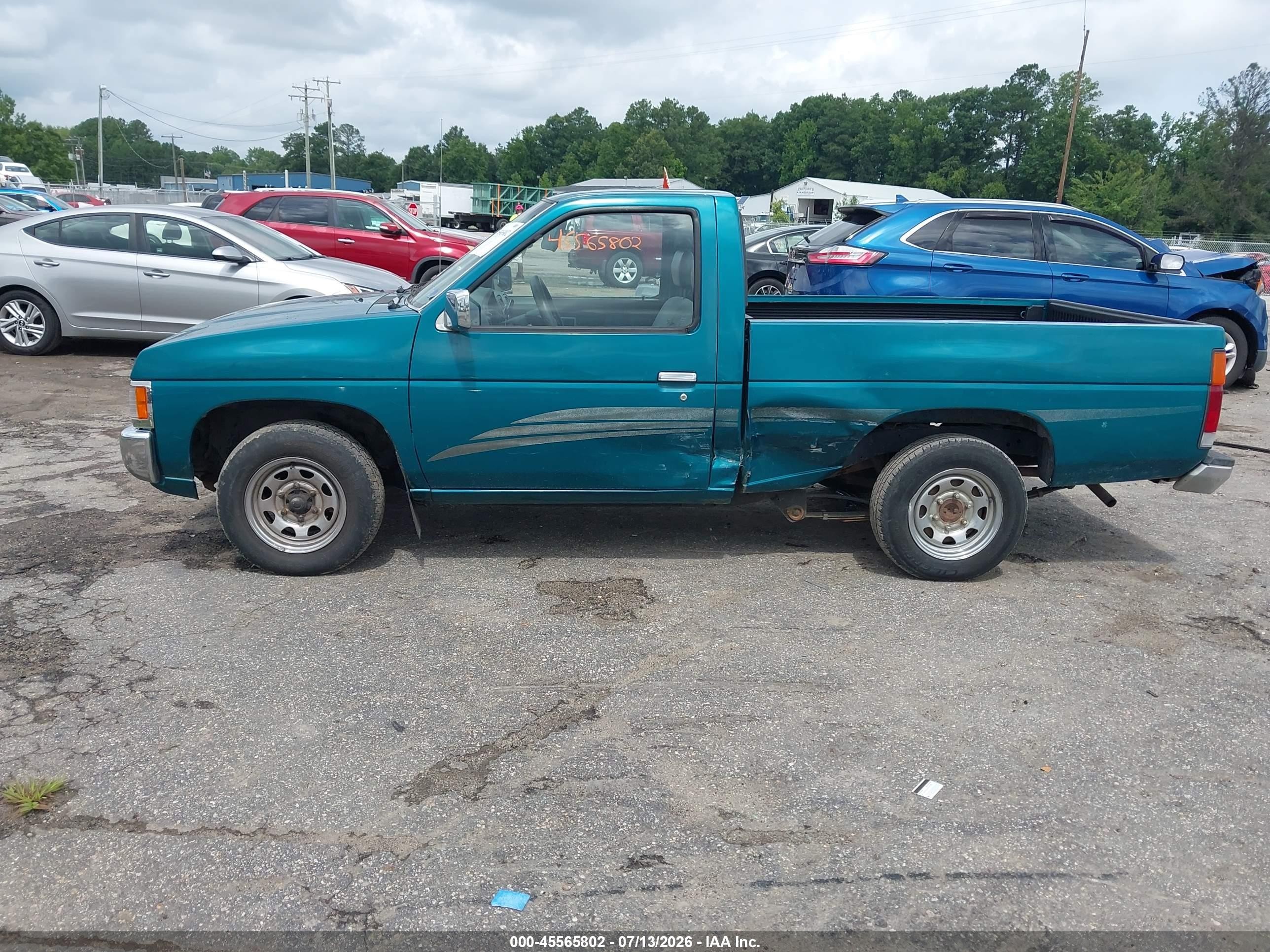1995 Nissan Truck E/xe Green vin: 1N6SD11SXSC402495