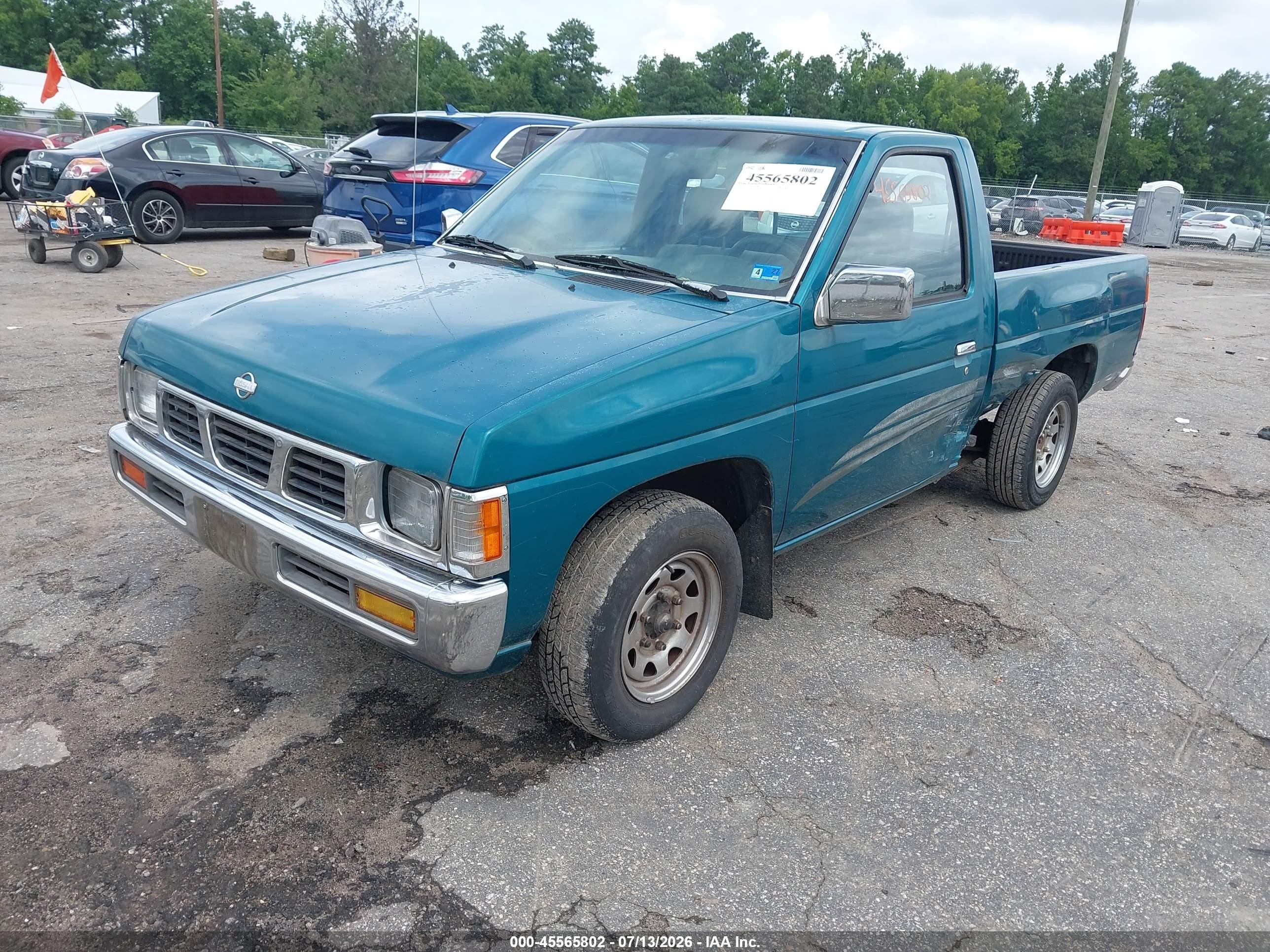 1995 Nissan Truck E/xe Green vin: 1N6SD11SXSC402495