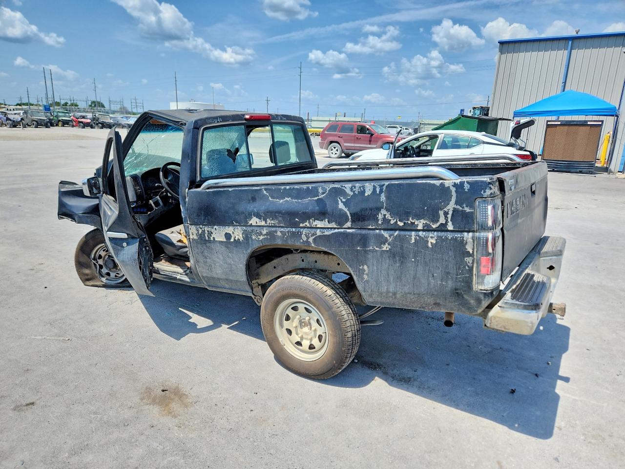 1995 Nissan Pickup Black vin: 1N6SD11SXSC431155