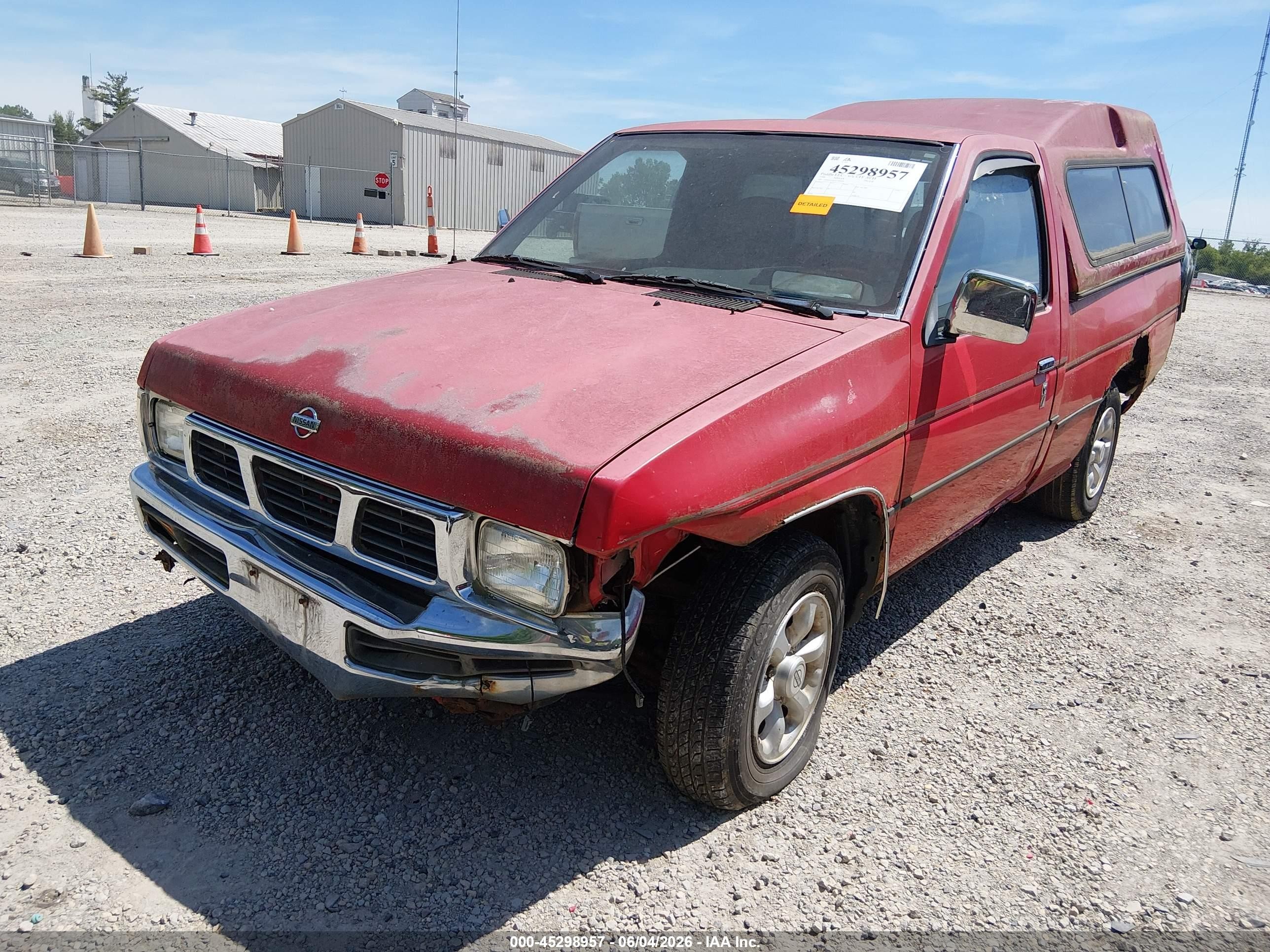 1996 Nissan Truck Xe Красный vin: 1N6SD11SXTC305203