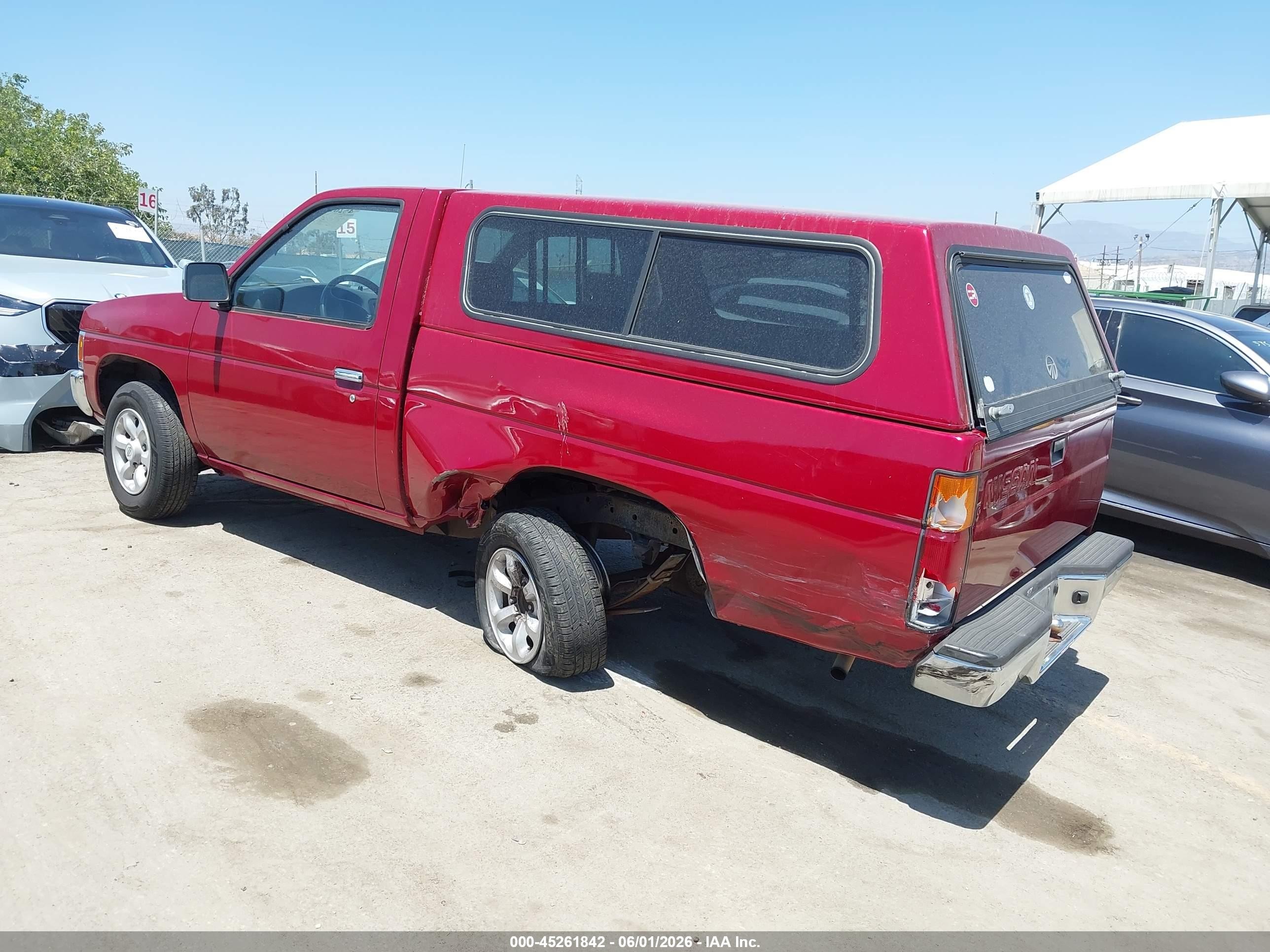 1996 Nissan Truck Xe Red vin: 1N6SD11SXTC321059