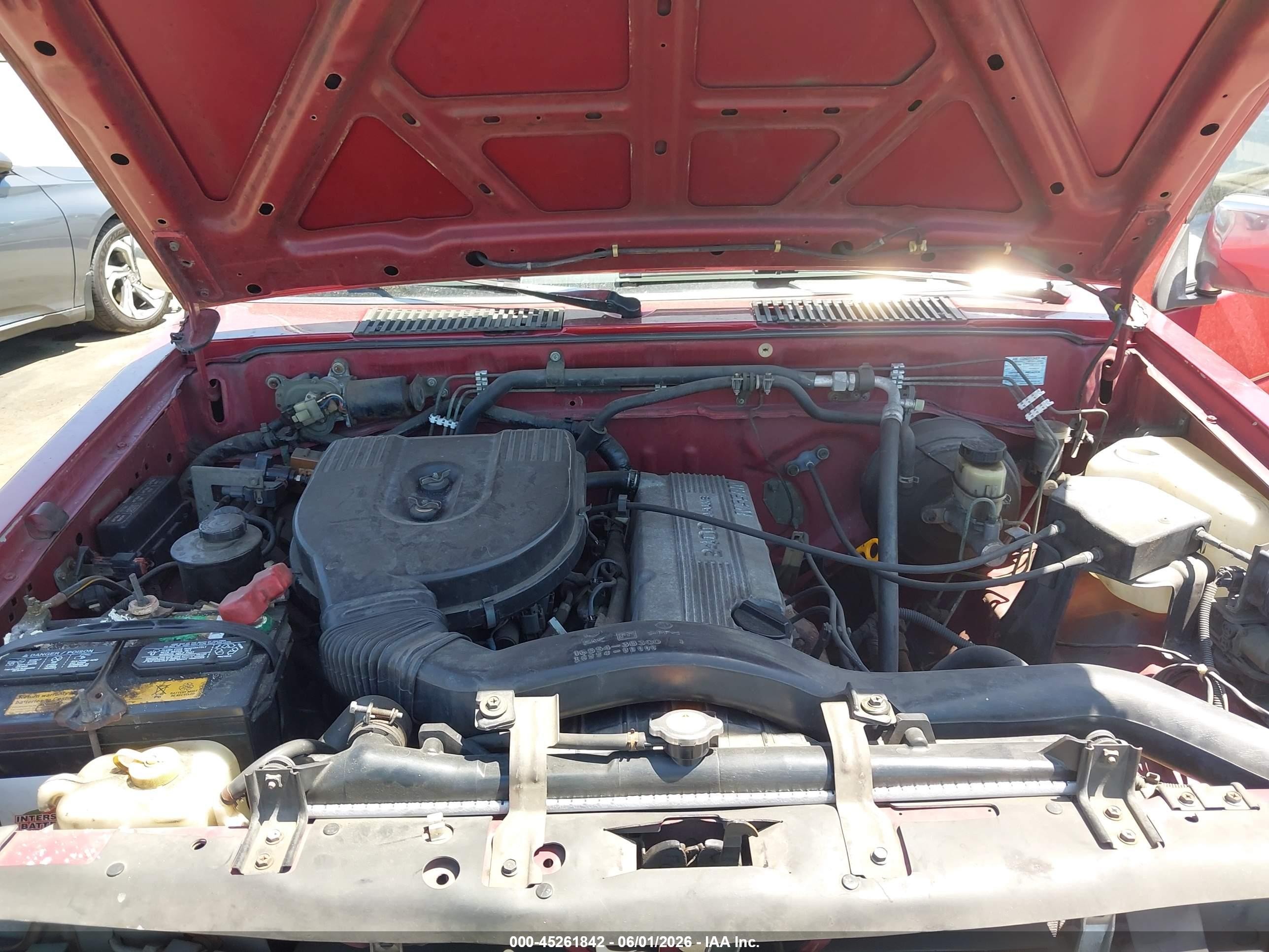 1996 Nissan Truck Xe Red vin: 1N6SD11SXTC321059