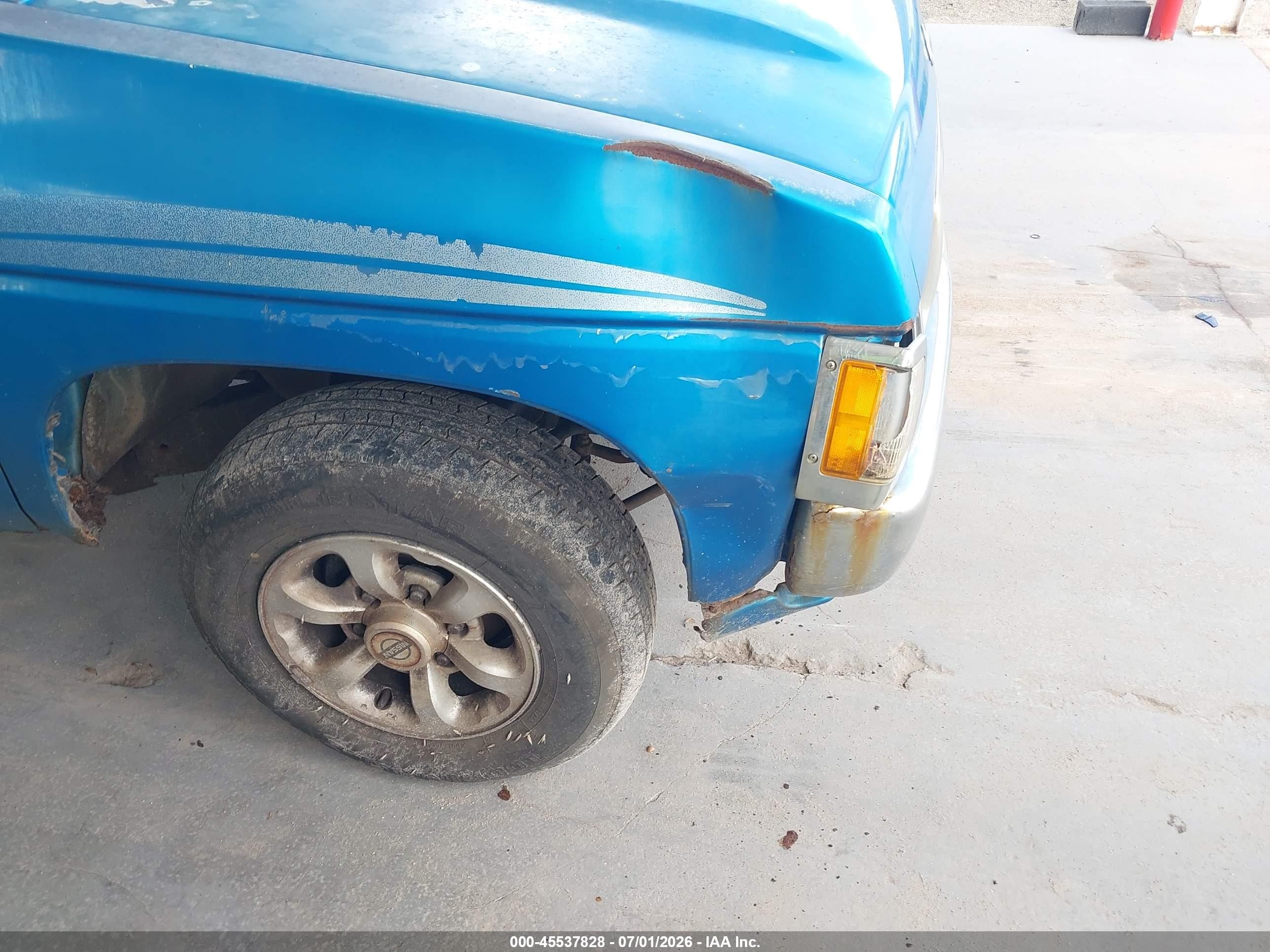 1996 Nissan Truck Xe Blue vin: 1N6SD11SXTC337844