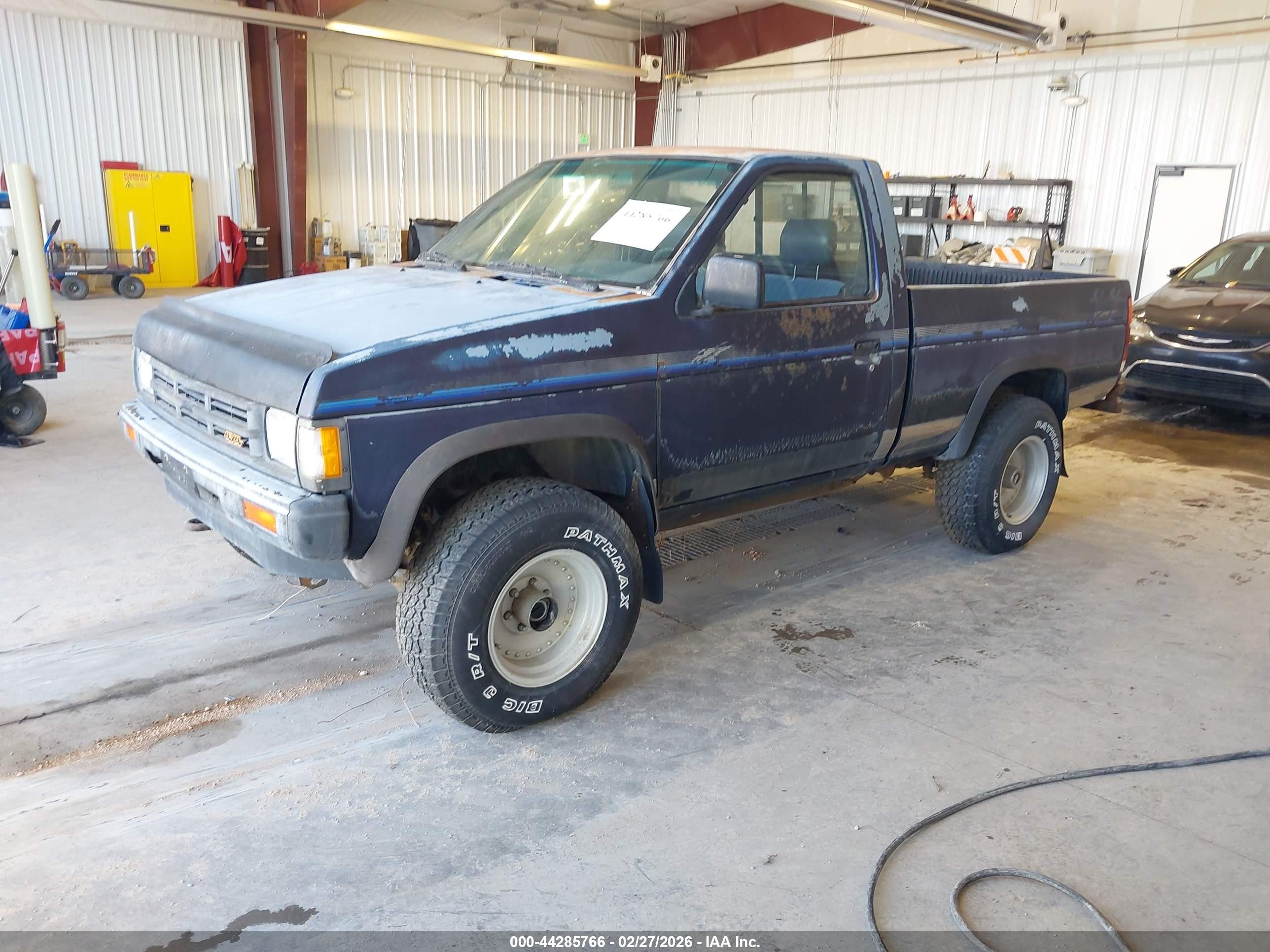 1991 Nissan Truck Short Wheelbase Blue vin: 1N6SD11Y0MC316569