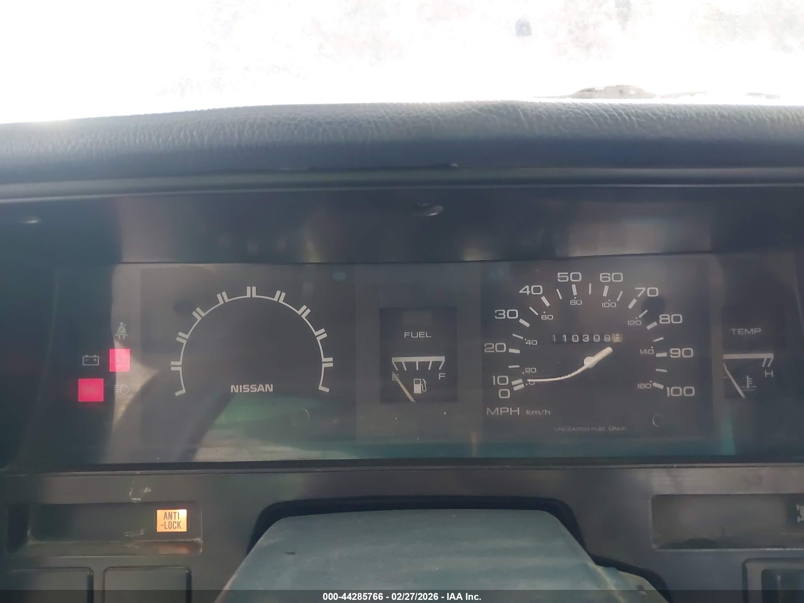 1991 Nissan Truck Short Wheelbase Blue vin: 1N6SD11Y0MC316569