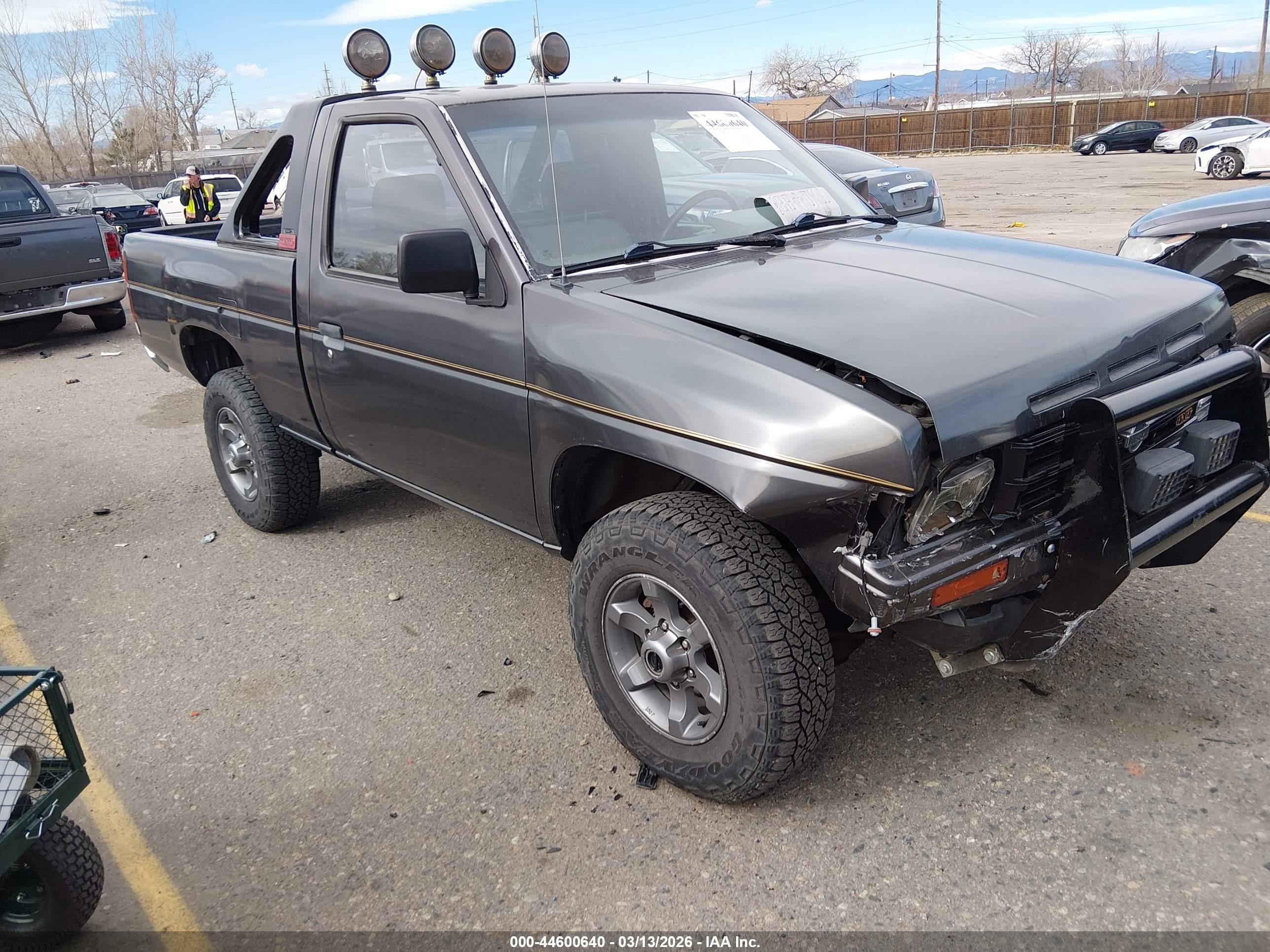 1991 Nissan Truck Short Wheelbase Черный vin: 1N6SD11Y0MC378361
