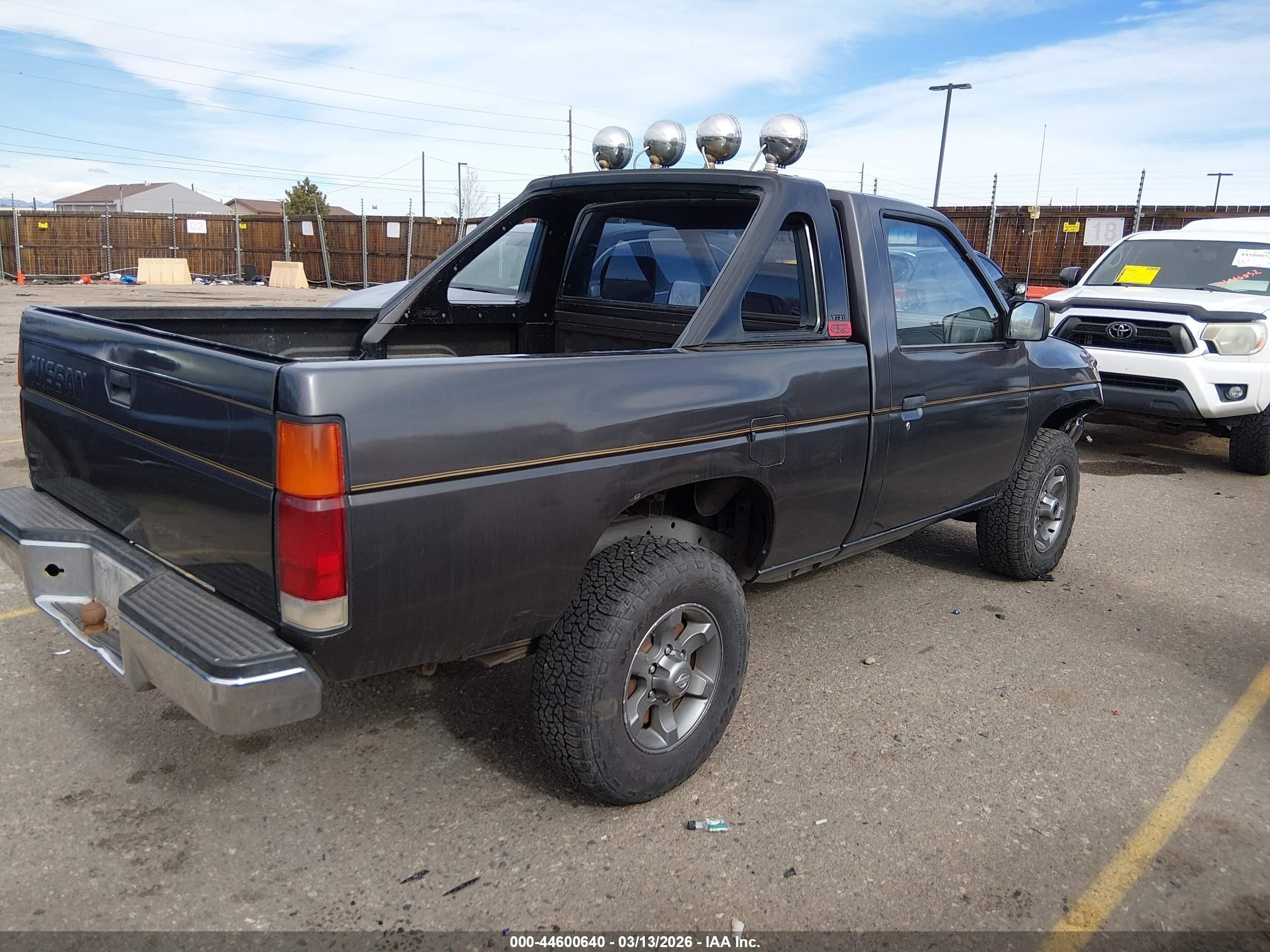 1991 Nissan Truck Short Wheelbase Черный vin: 1N6SD11Y0MC378361