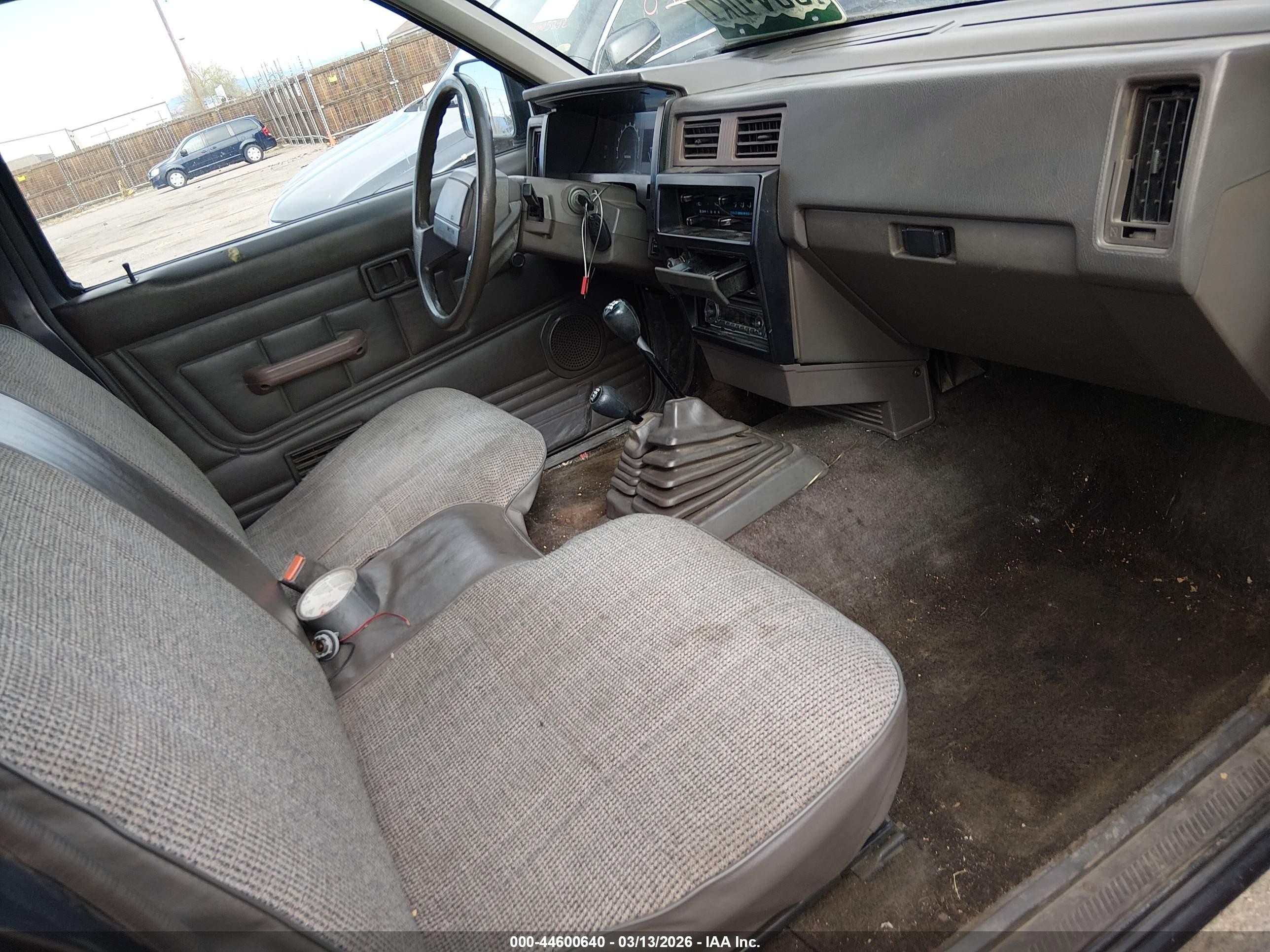 1991 Nissan Truck Short Wheelbase Черный vin: 1N6SD11Y0MC378361