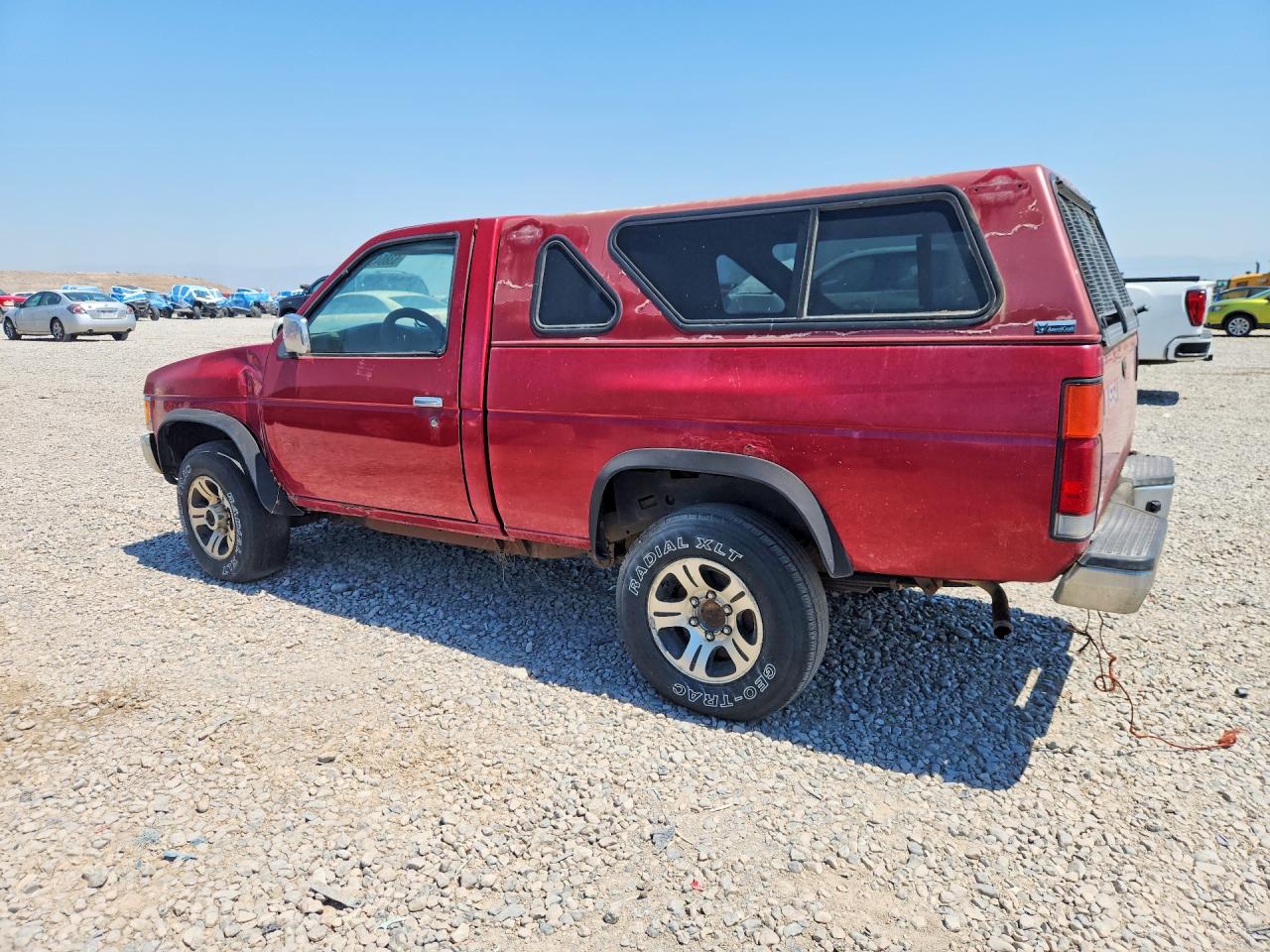 1997 Nissan Truck Xe Maroon vin: 1N6SD11Y0VC386011