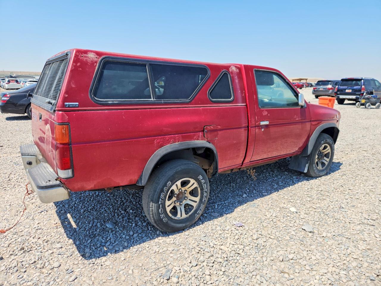 1997 Nissan Truck Xe Maroon vin: 1N6SD11Y0VC386011