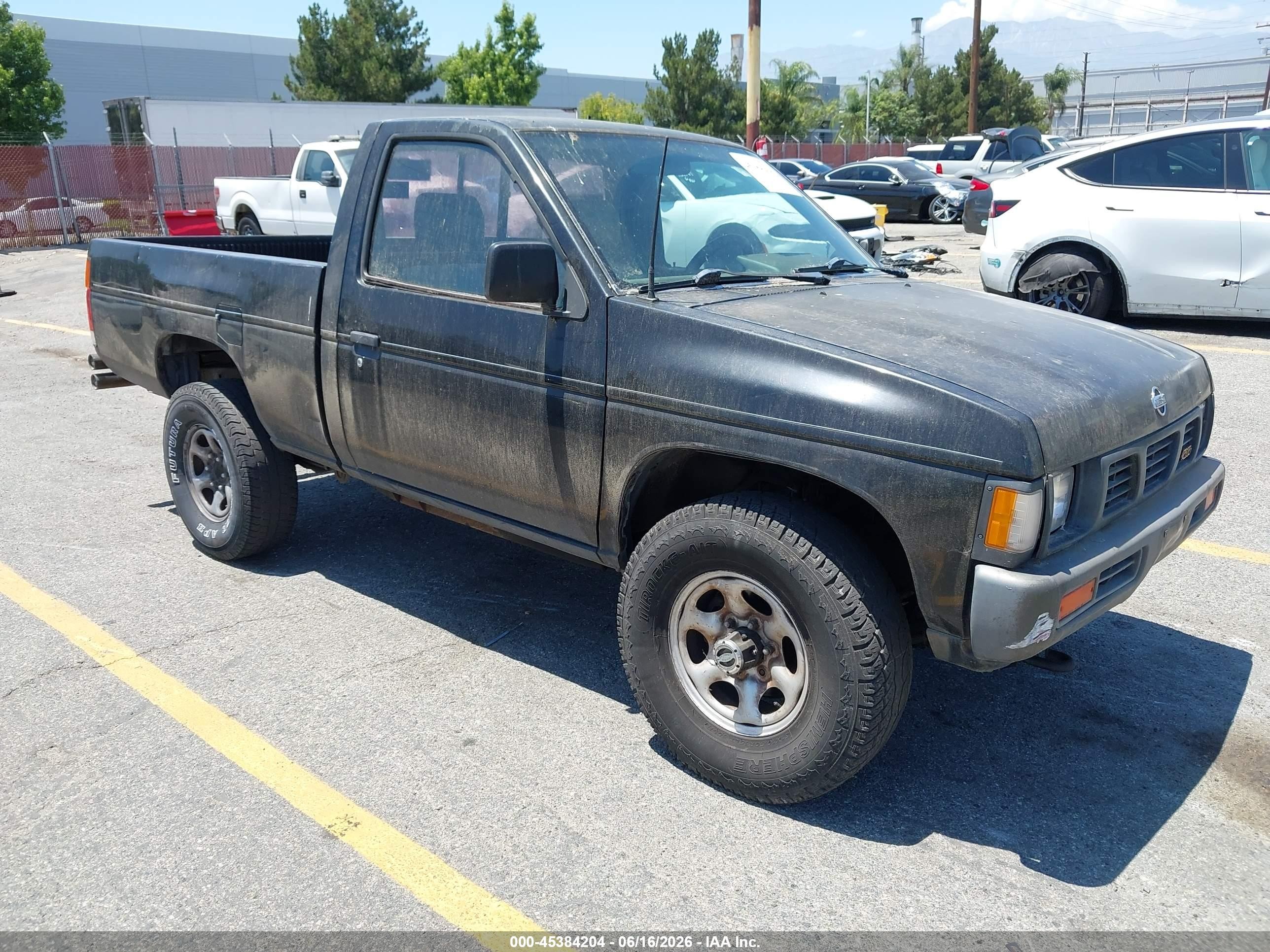 1993 Nissan Truck Short Wheelbase Черный vin: 1N6SD11Y2PC319803
