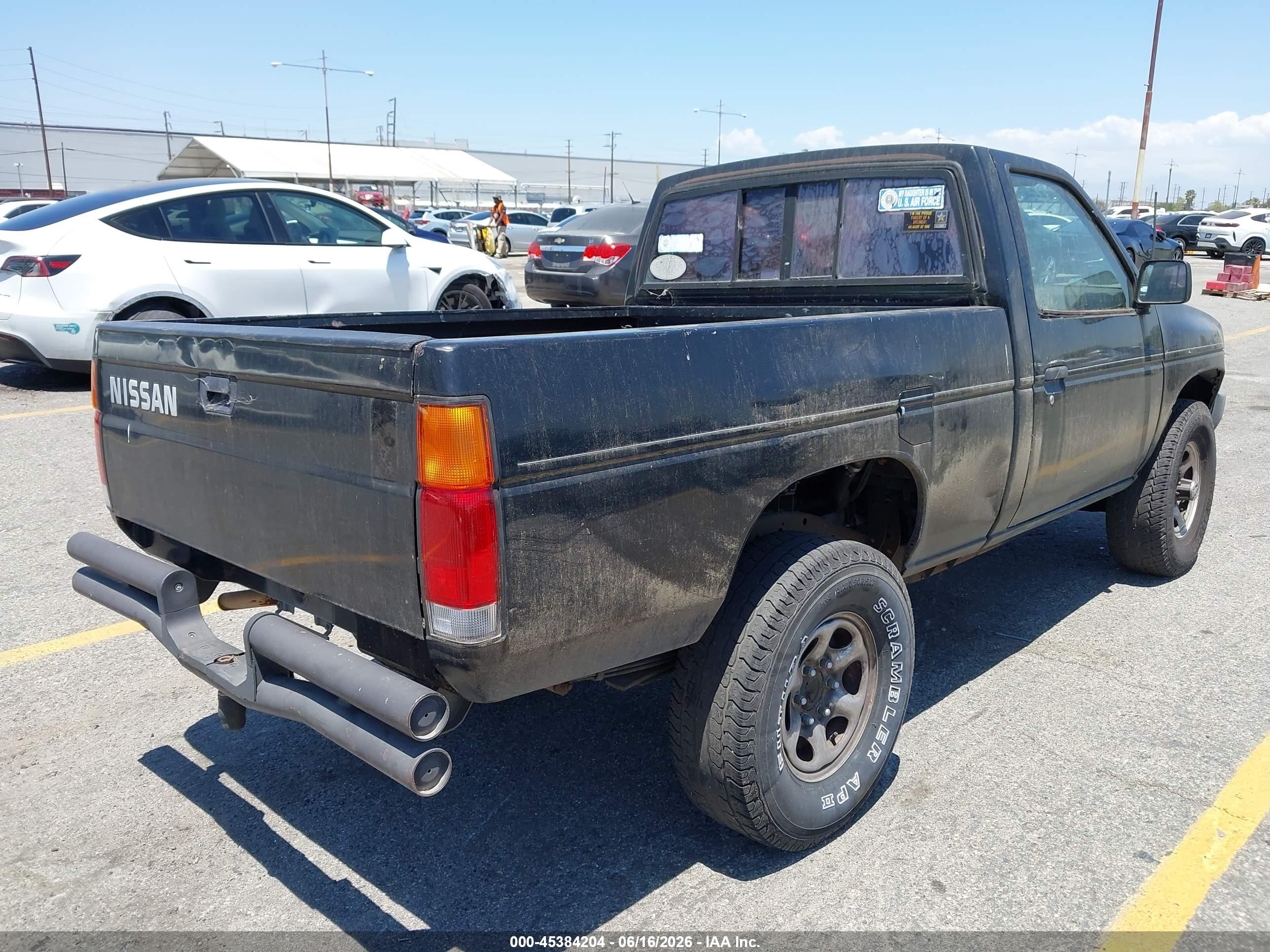 1993 Nissan Truck Short Wheelbase Черный vin: 1N6SD11Y2PC319803