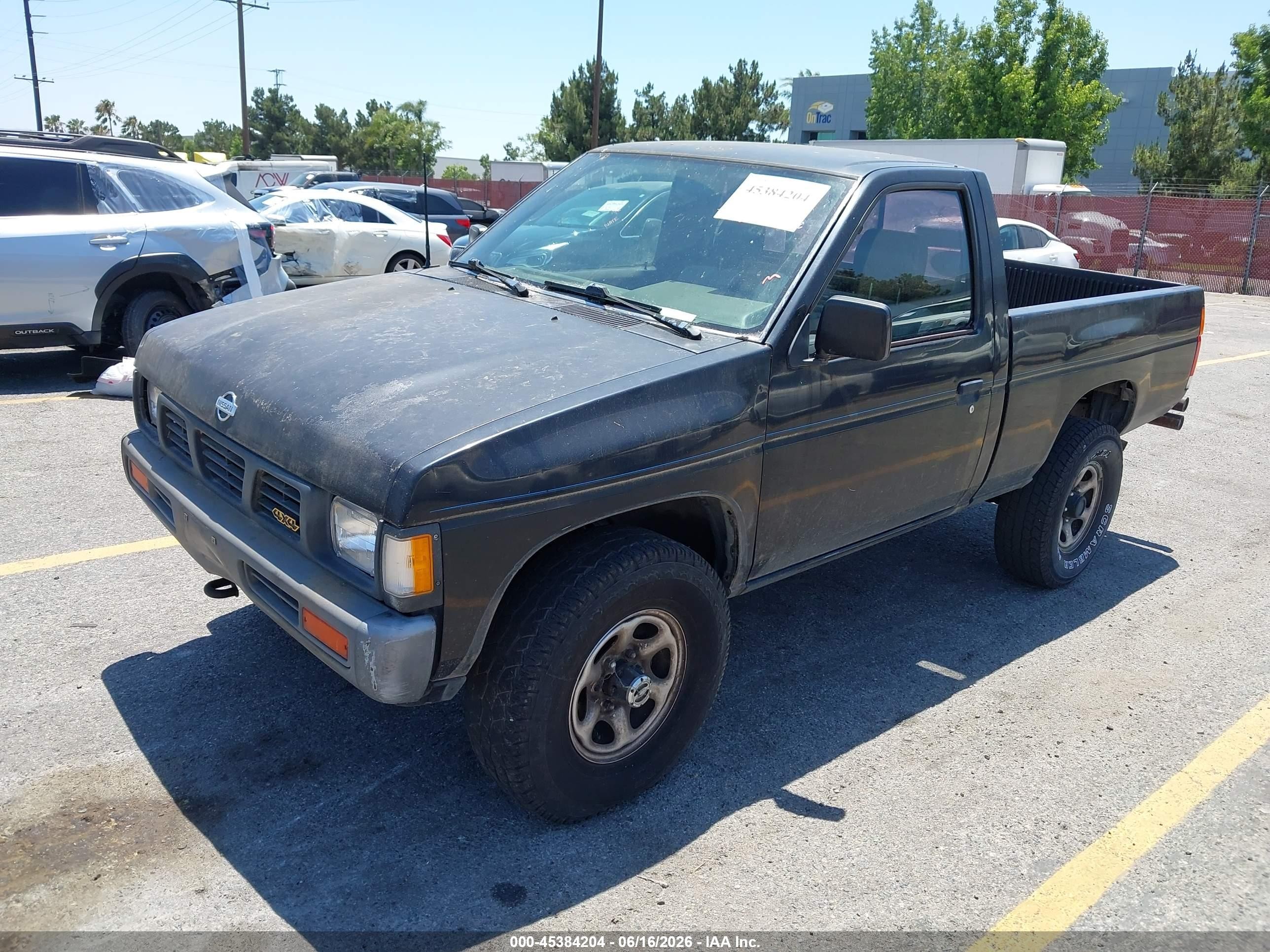 1993 Nissan Truck Short Wheelbase Черный vin: 1N6SD11Y2PC319803