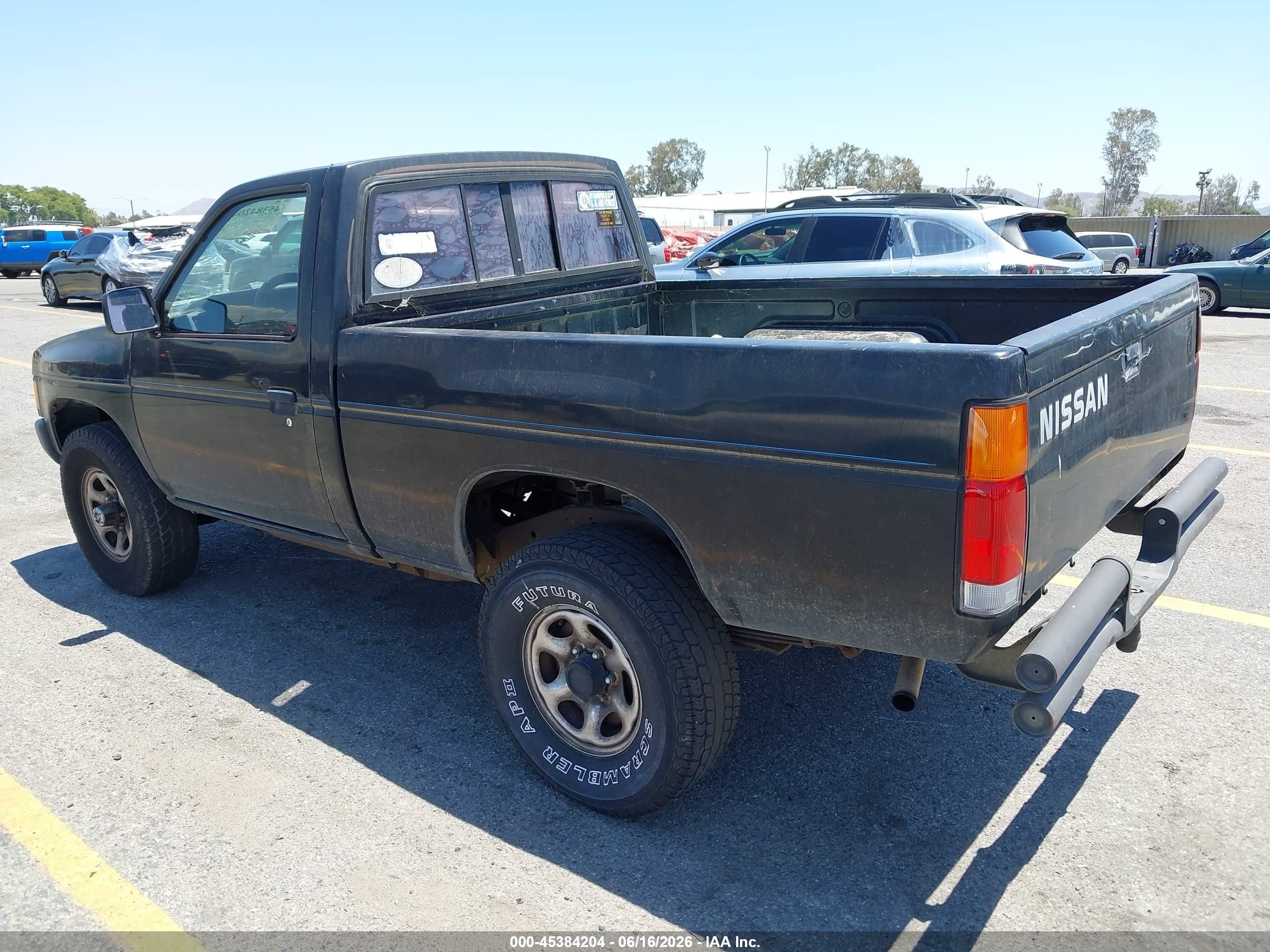 1993 Nissan Truck Short Wheelbase Черный vin: 1N6SD11Y2PC319803