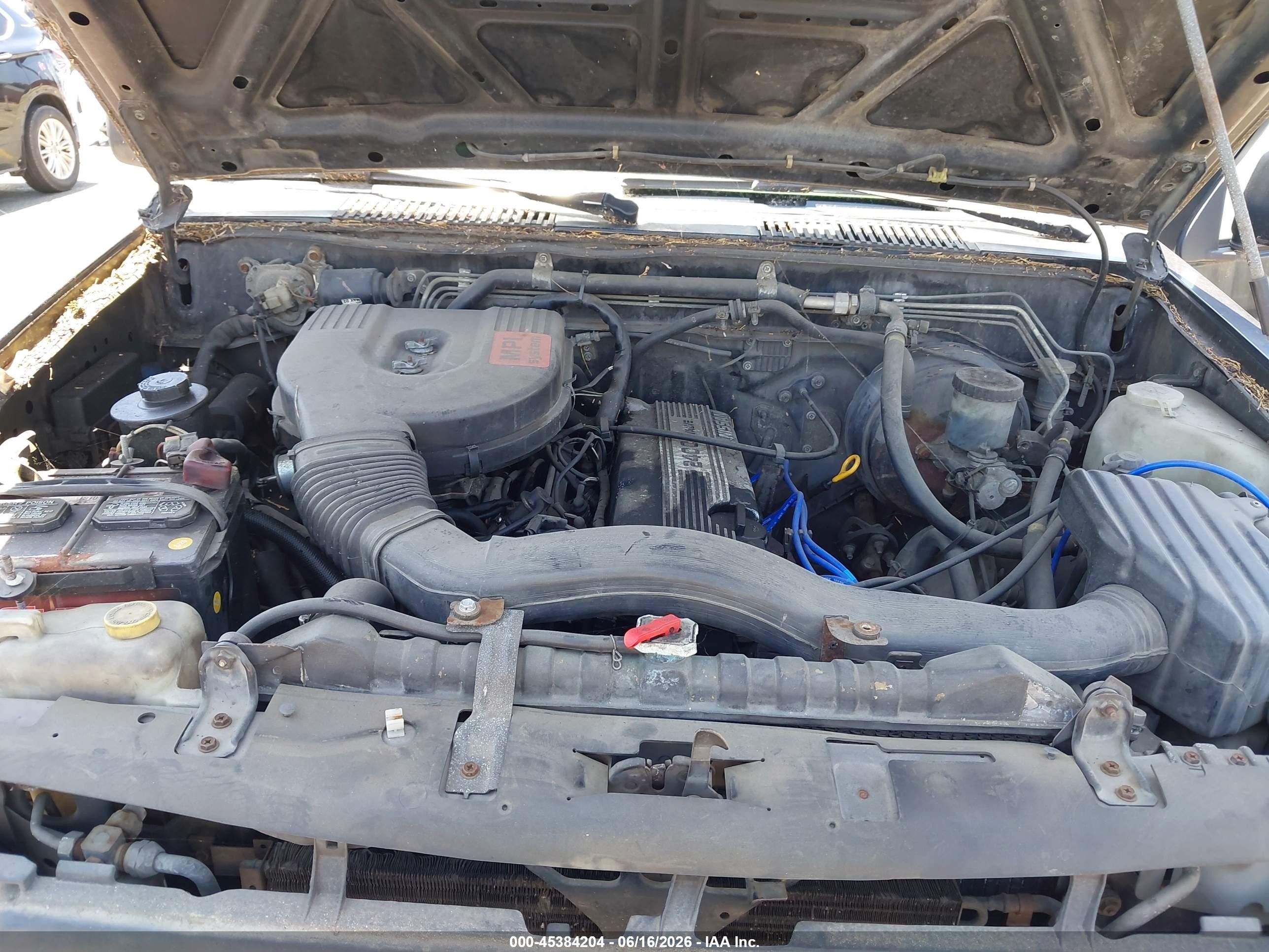 1993 Nissan Truck Short Wheelbase Черный vin: 1N6SD11Y2PC319803
