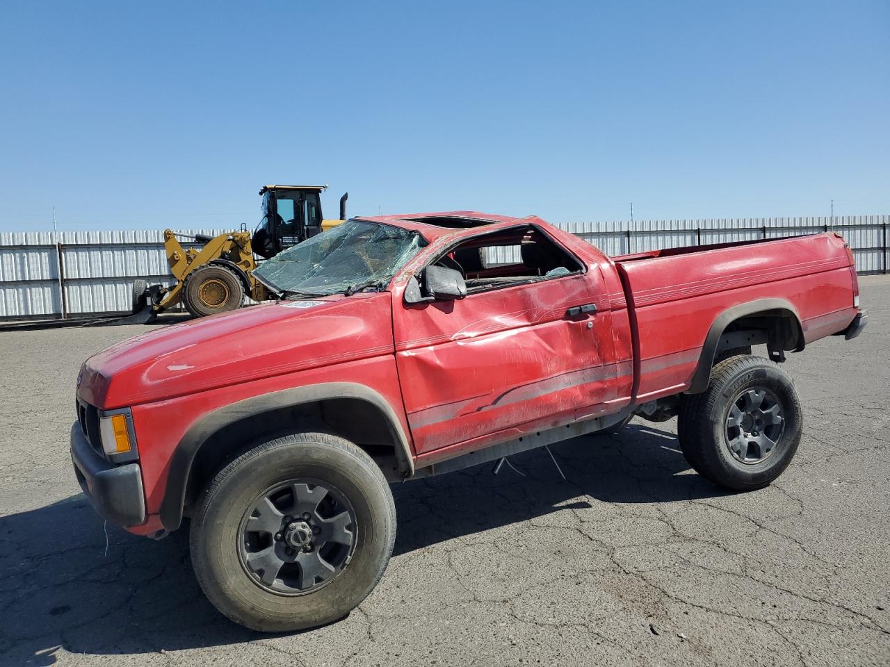 1993 Nissan Truck Short Wheelbase Red vin: 1N6SD11Y3PC334875