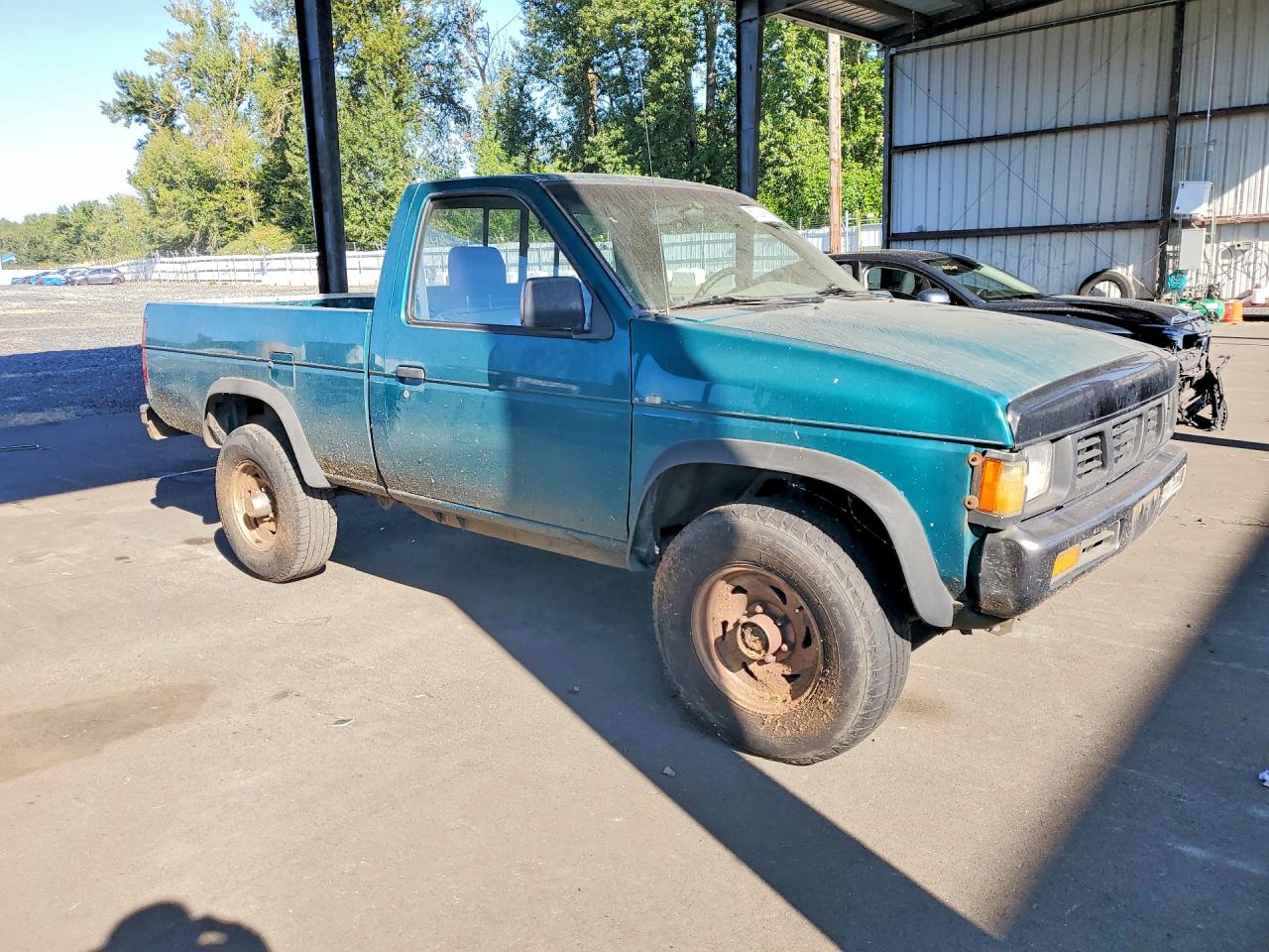 1996 Nissan Truck Xe Green vin: 1N6SD11Y3TC359737