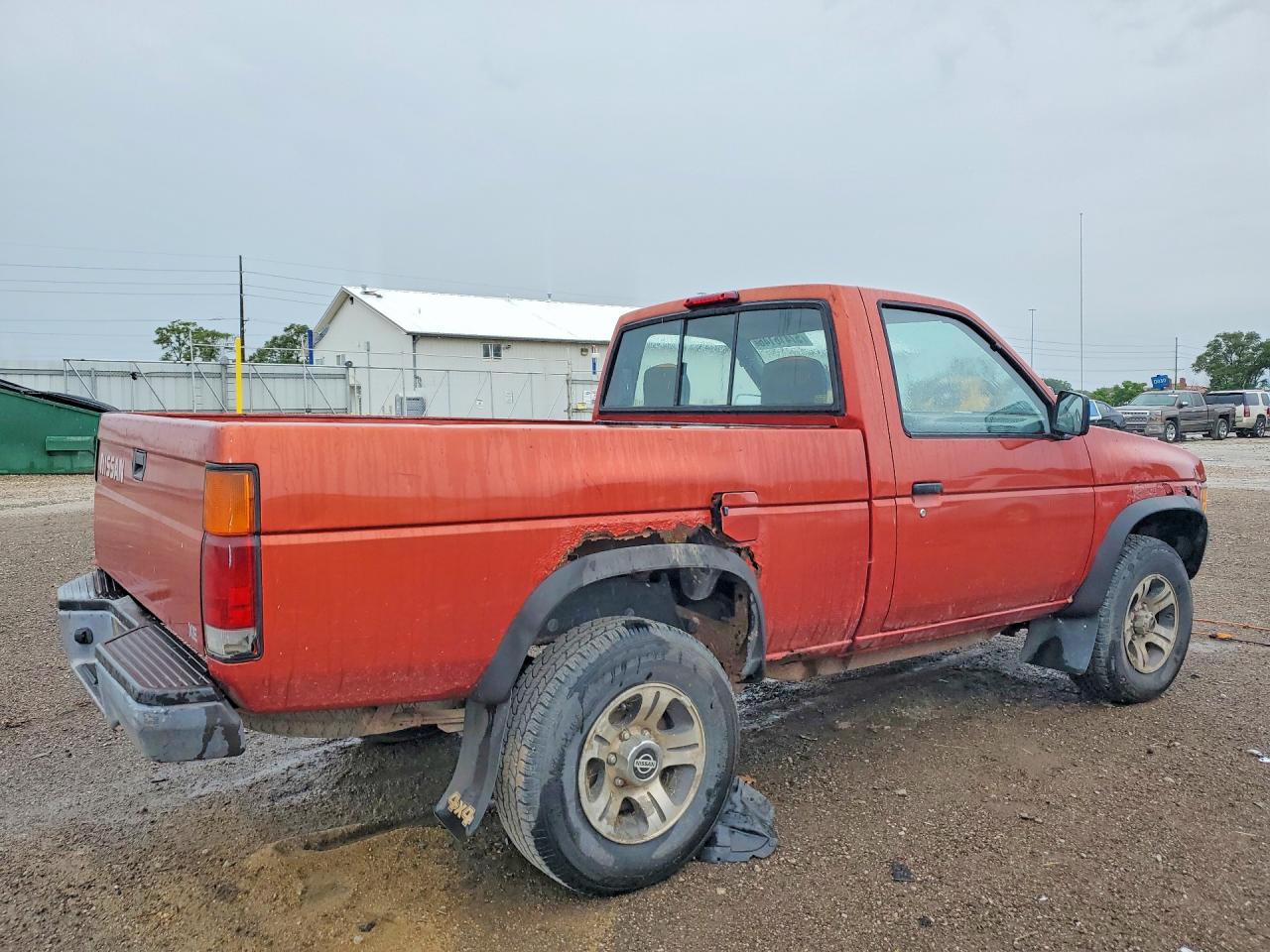 1997 Nissan Pickup Orange vin: 1N6SD11Y3VC351575
