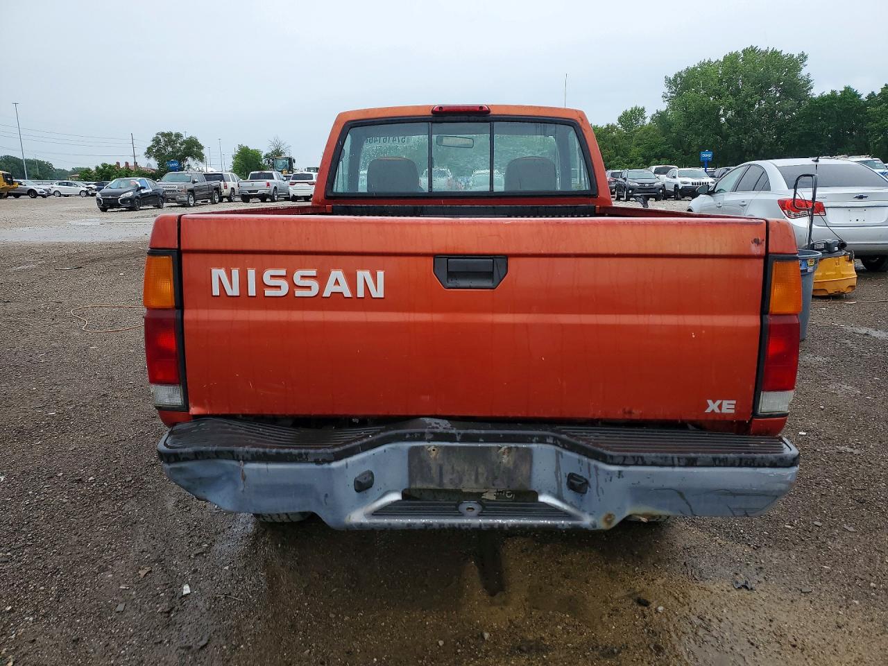 1997 Nissan Pickup Orange vin: 1N6SD11Y3VC351575