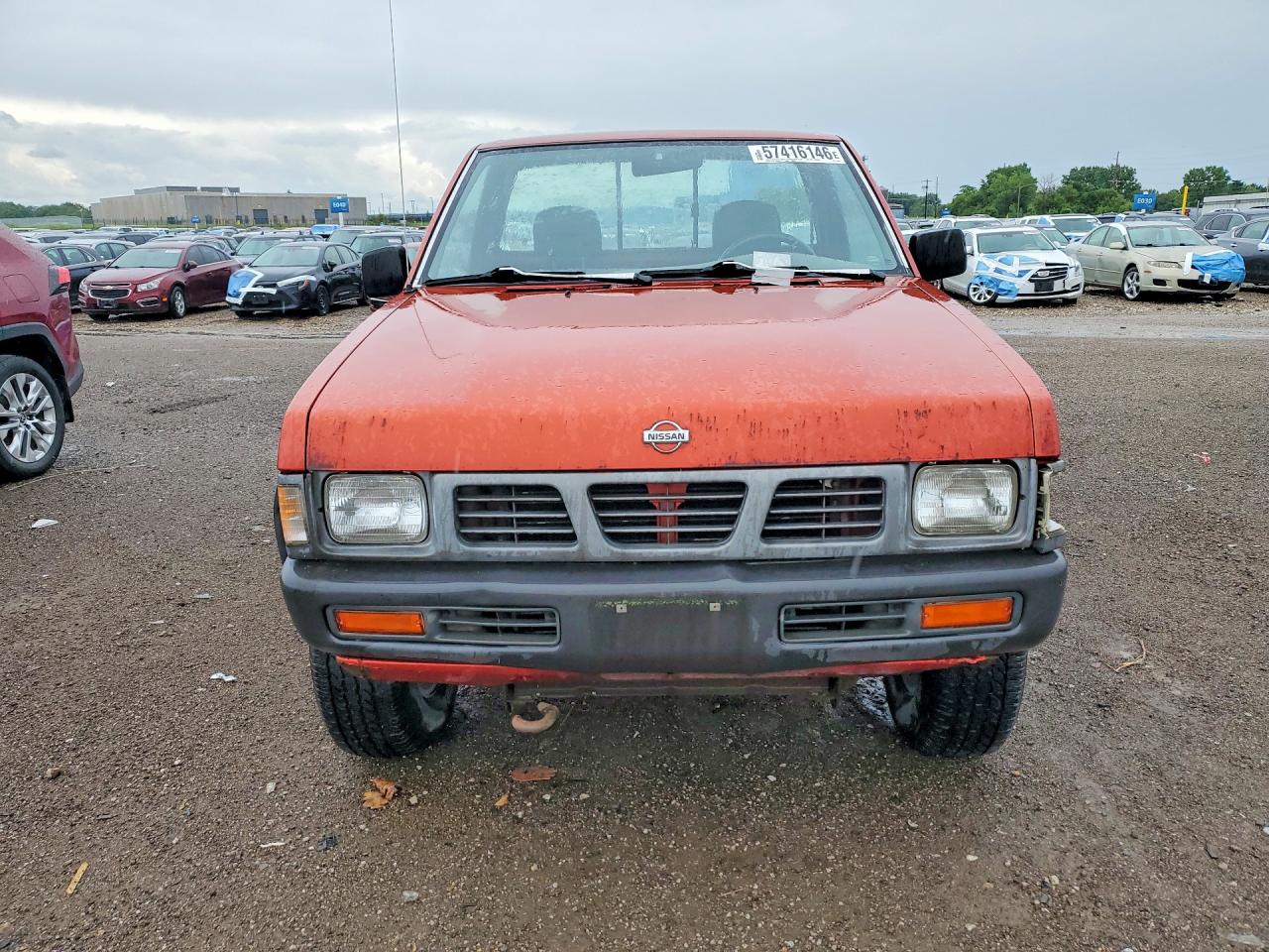 1997 Nissan Pickup Orange vin: 1N6SD11Y3VC351575