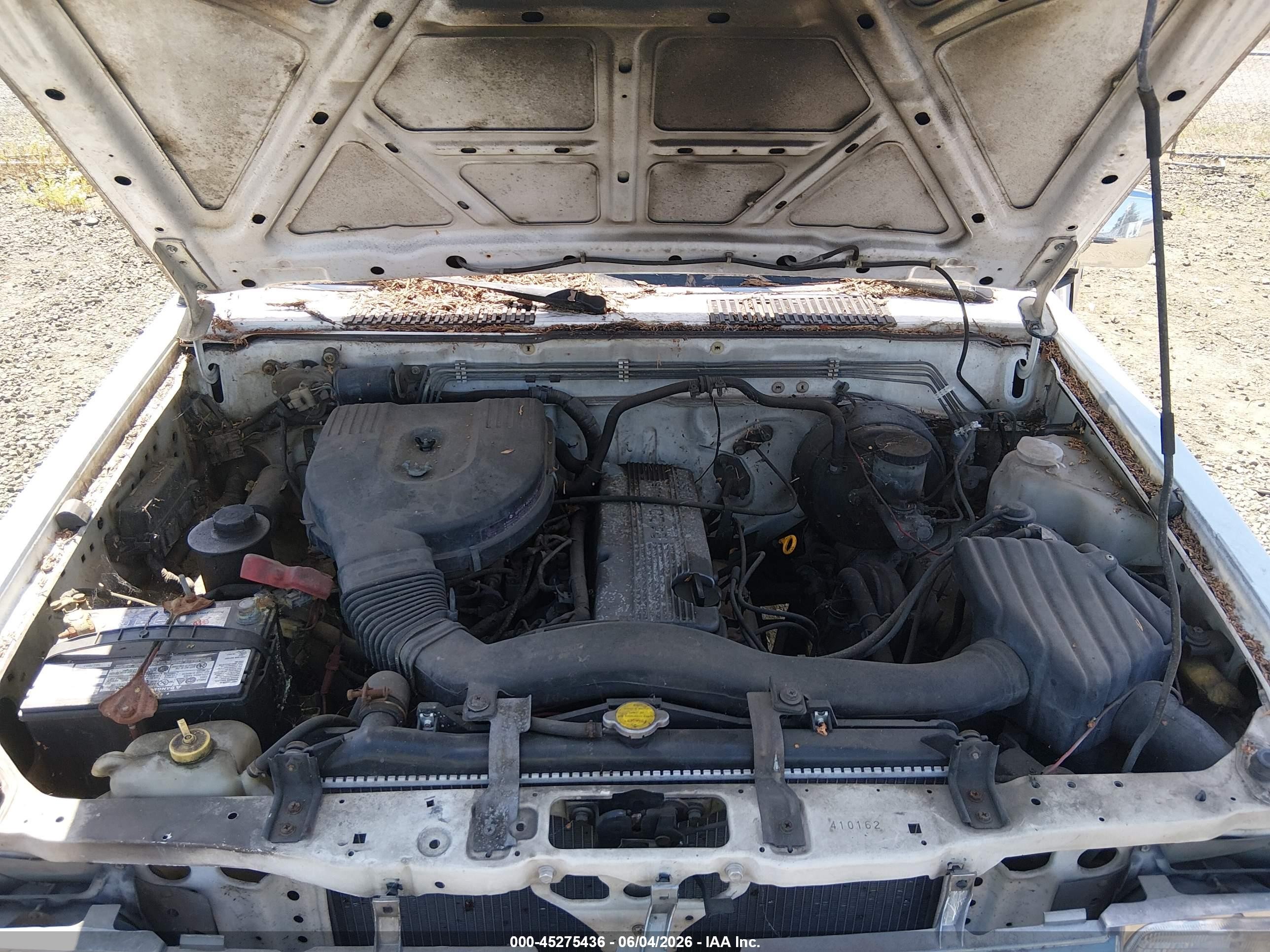 1995 Nissan Truck Xe White vin: 1N6SD11Y6SC410162