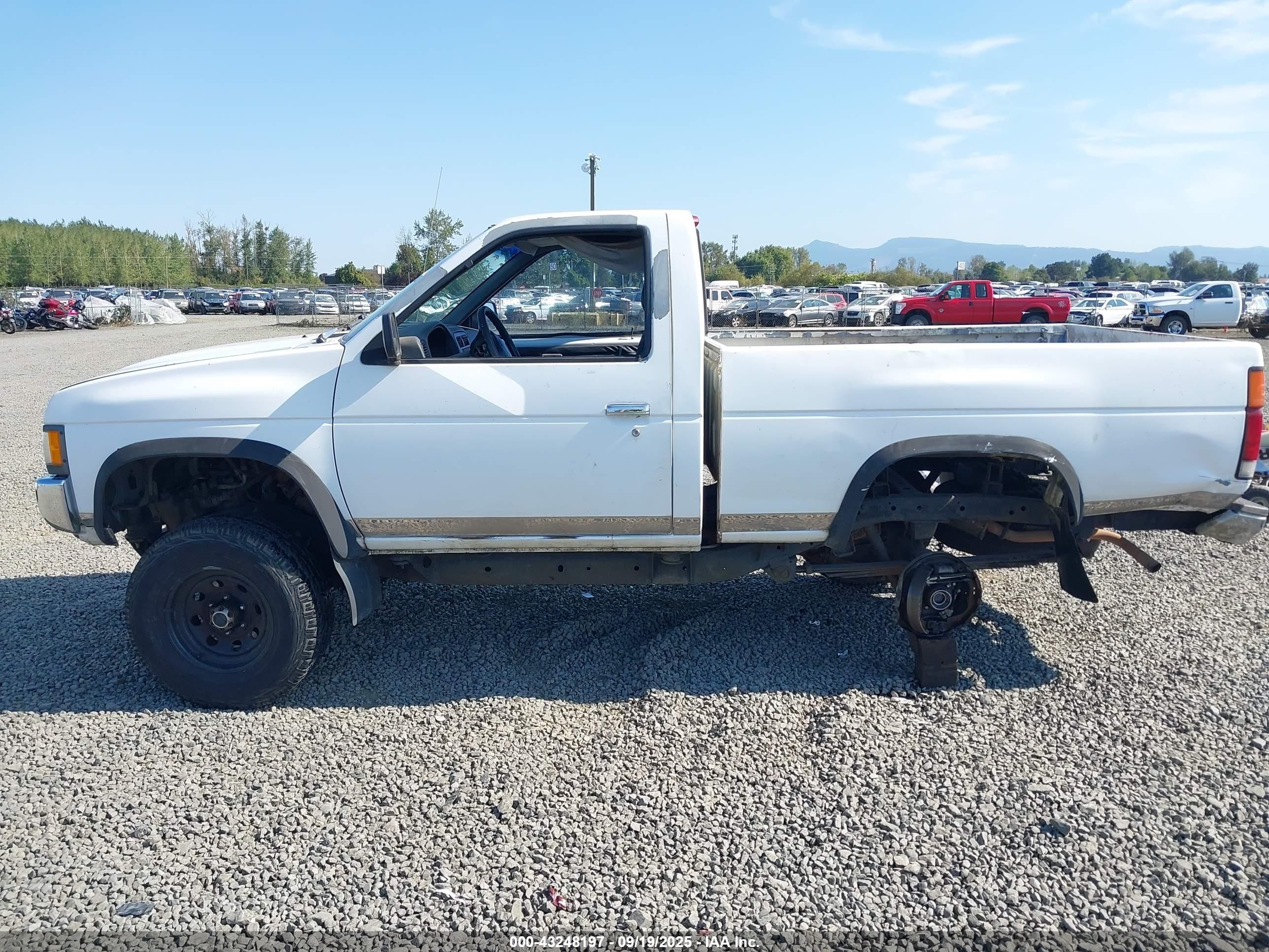 1996 Nissan Truck Xe White vin: 1N6SD11Y7TC357375