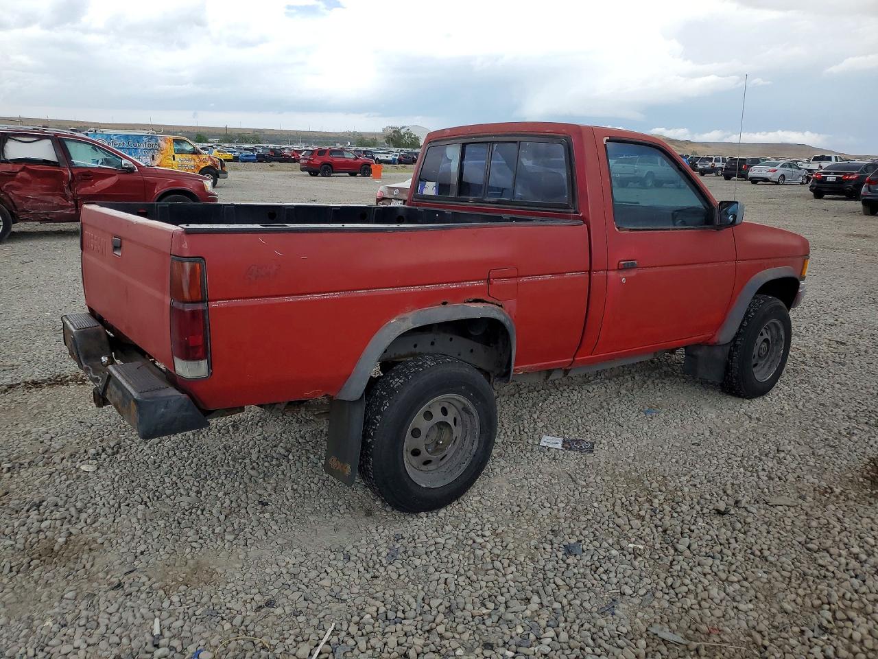 1992 Nissan Truck Base Maroon vin: 1N6SD11Y9NC329872