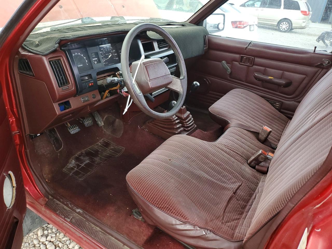 1992 Nissan Truck Base Maroon vin: 1N6SD11Y9NC329872